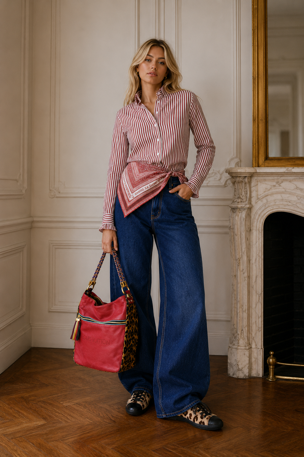 Louis Vuitton Collection Printemps - Été 2009 Monogram Multicolore Rouge