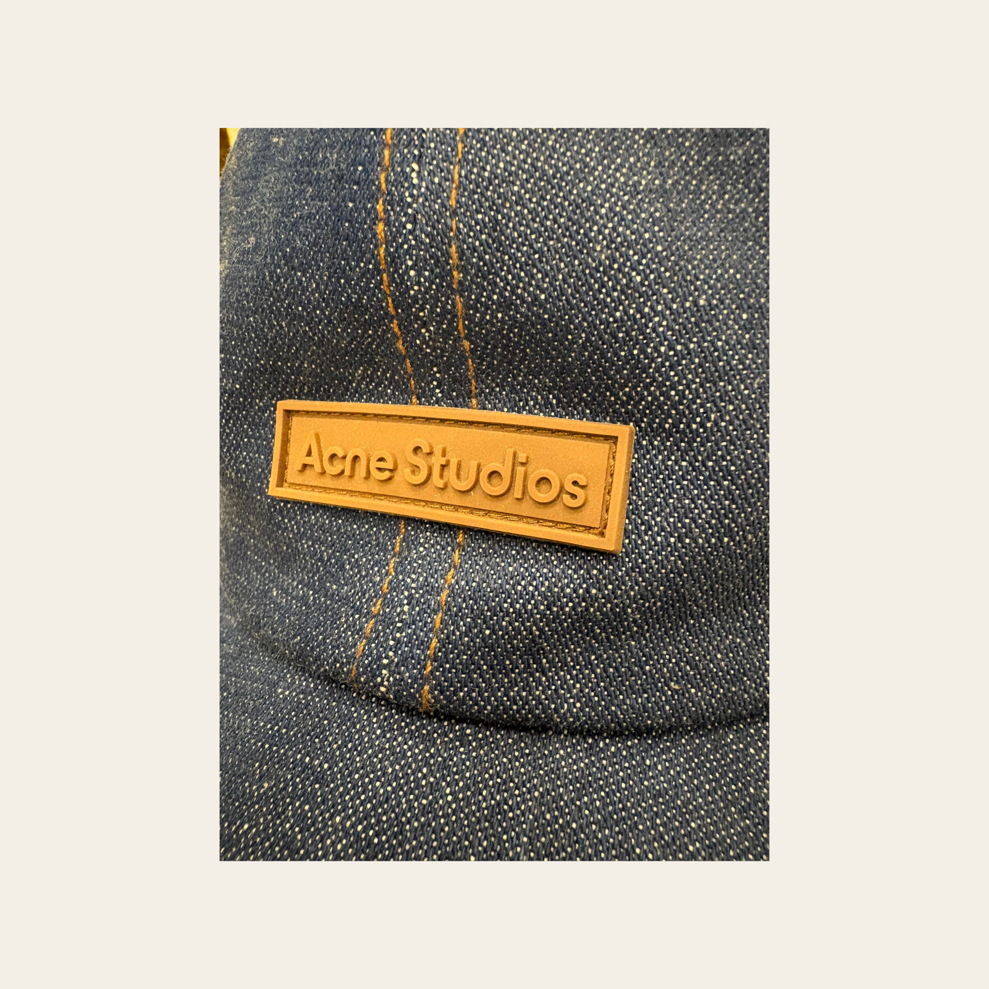 Acne Studios Casquette denim