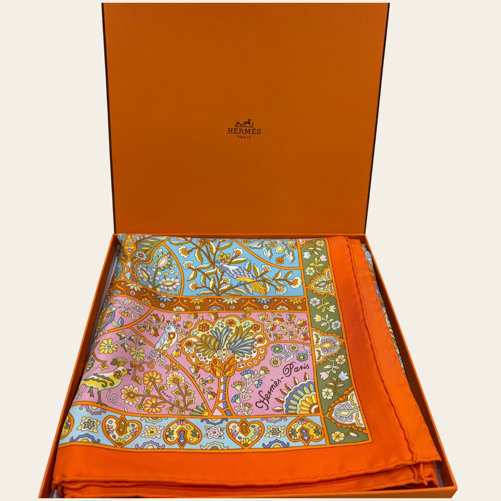 Hermes Carré de soie 90