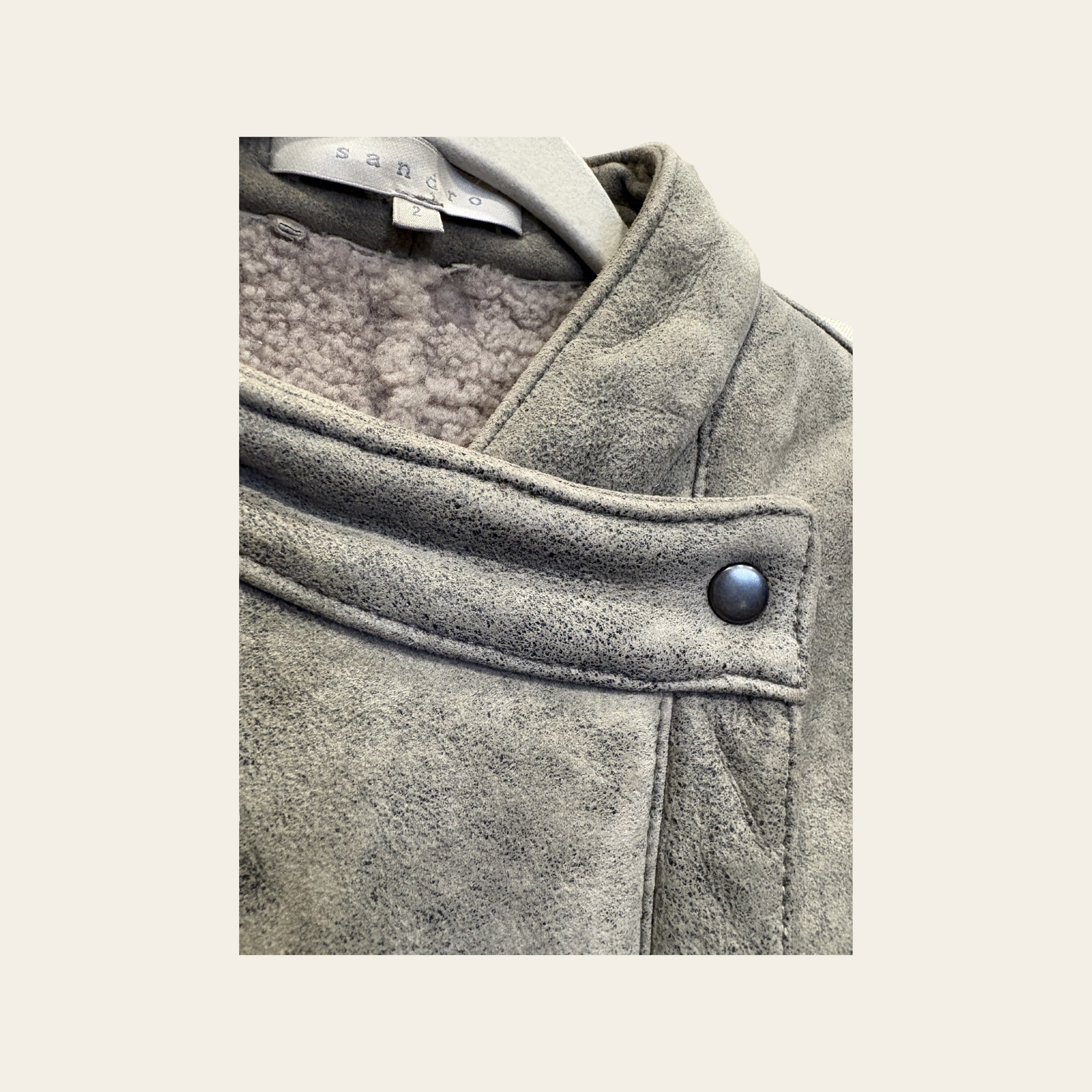 Sandro Veste Shearing