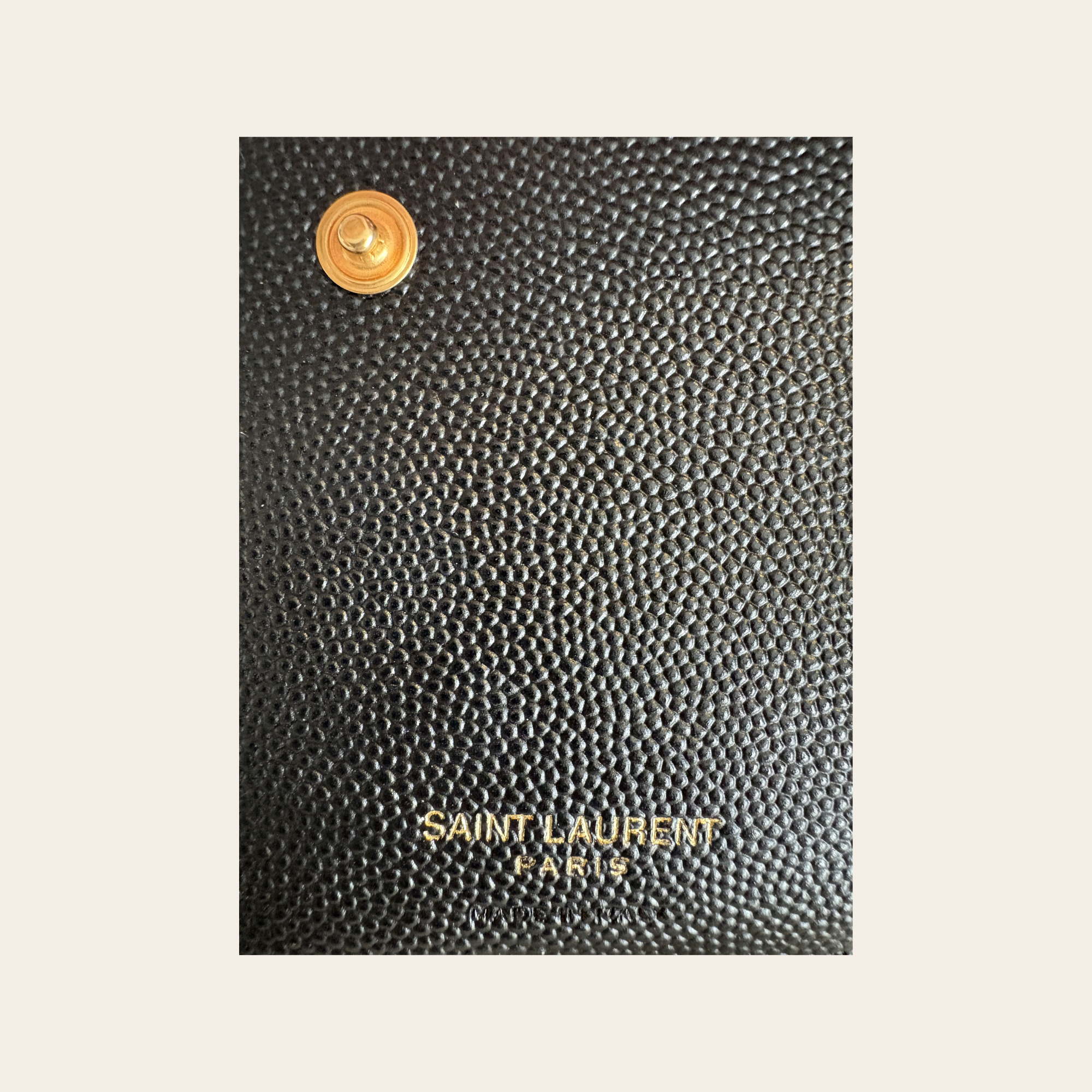 Saint Laurent Porte feuille Monogramme