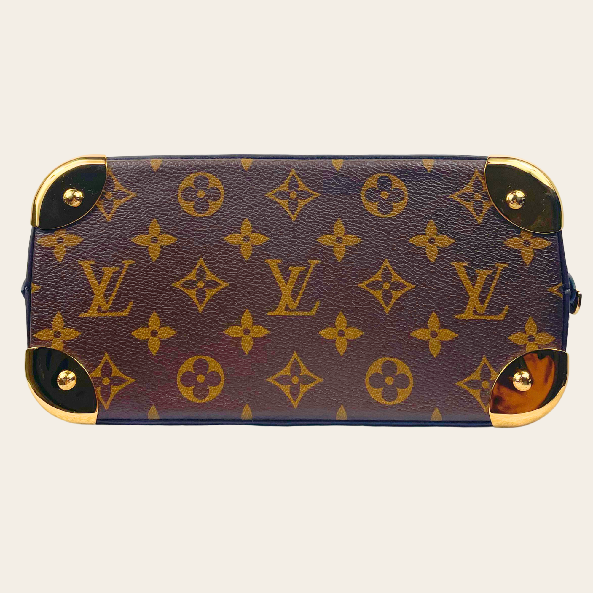 LOUIS VUITTON - Alma BB Monogram Noir avec Coins Métalliques
