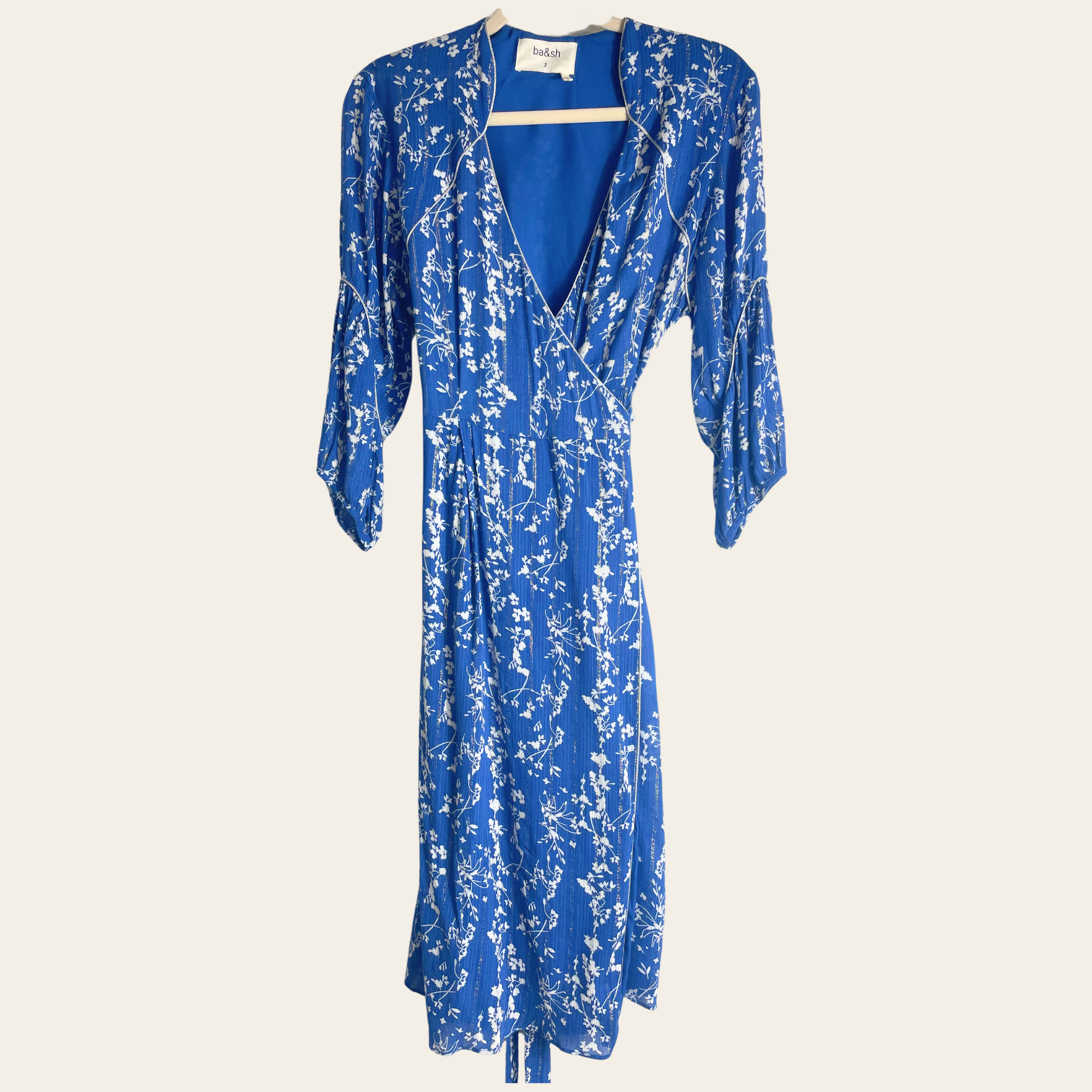 ba&sh – Robe portefeuille Lady Dress , M