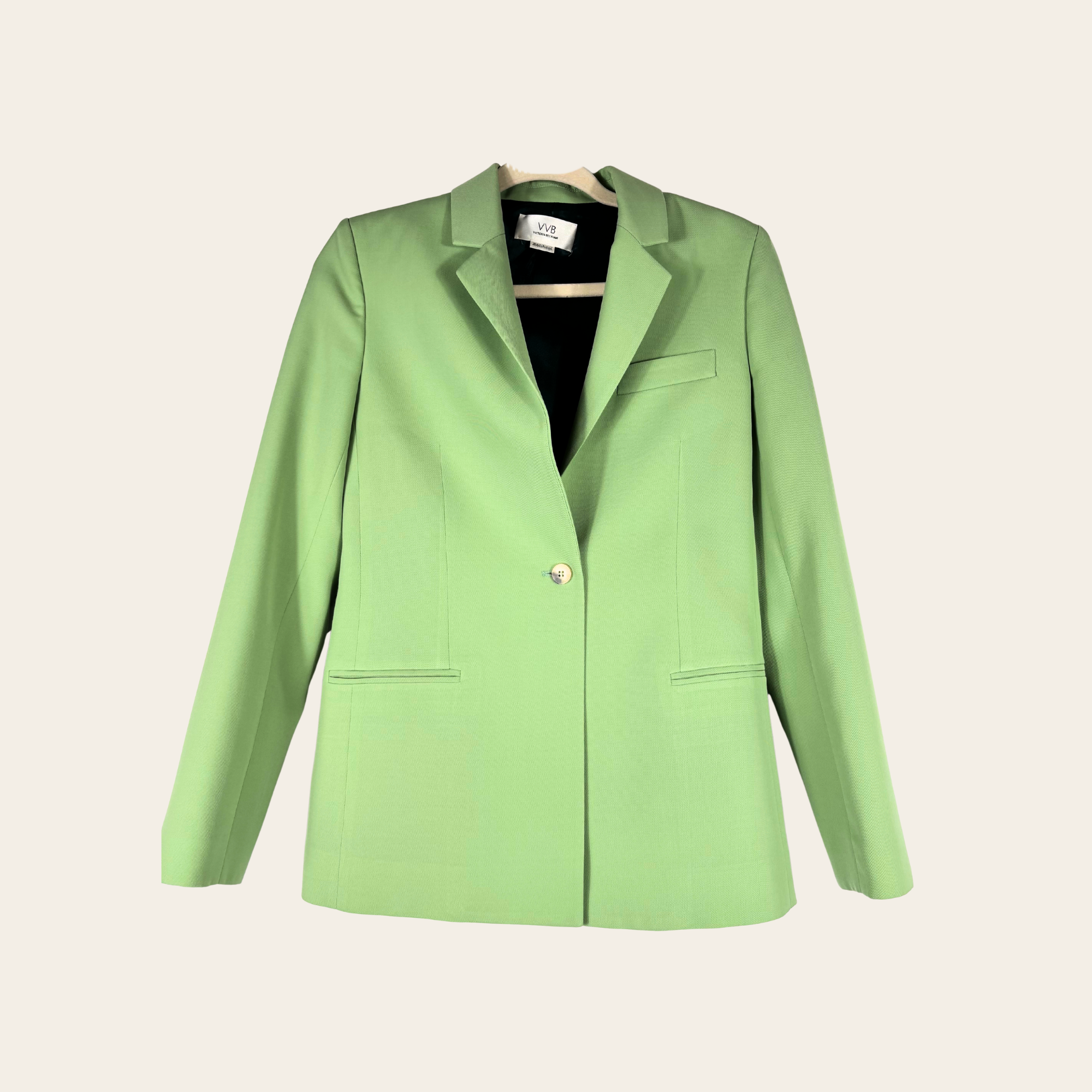 VVB Victoria Beckham – Ensemble Tailleur Vert Menthe, Taille FR 36 (S)