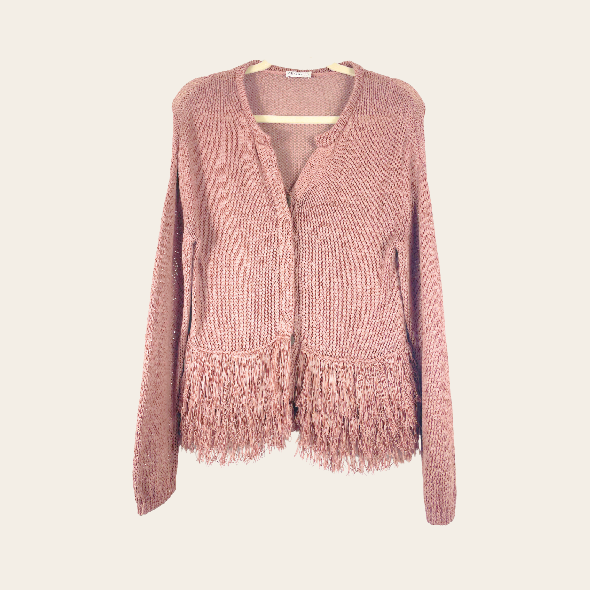 Mauve Bruno Cucinelli Tricot