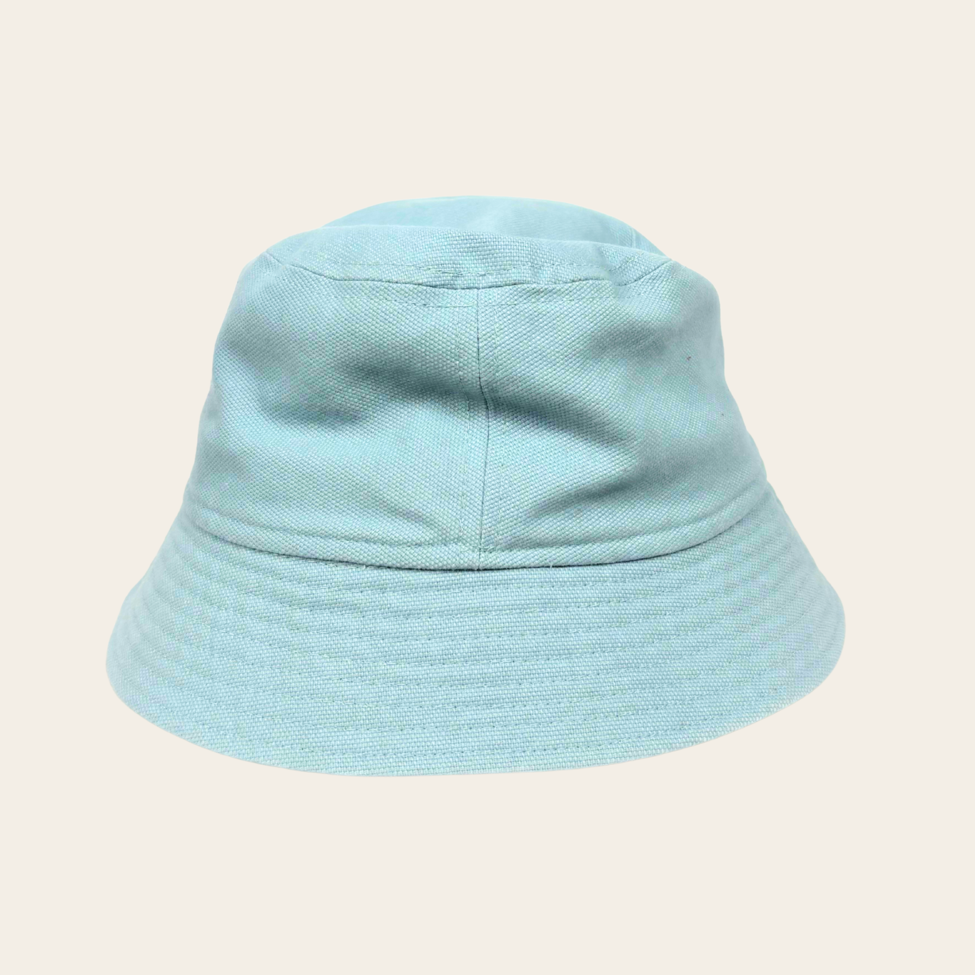 ISABEL MARANT – Chapeau Bob Haley en Toile de Coton Bleu Pâle, T 57