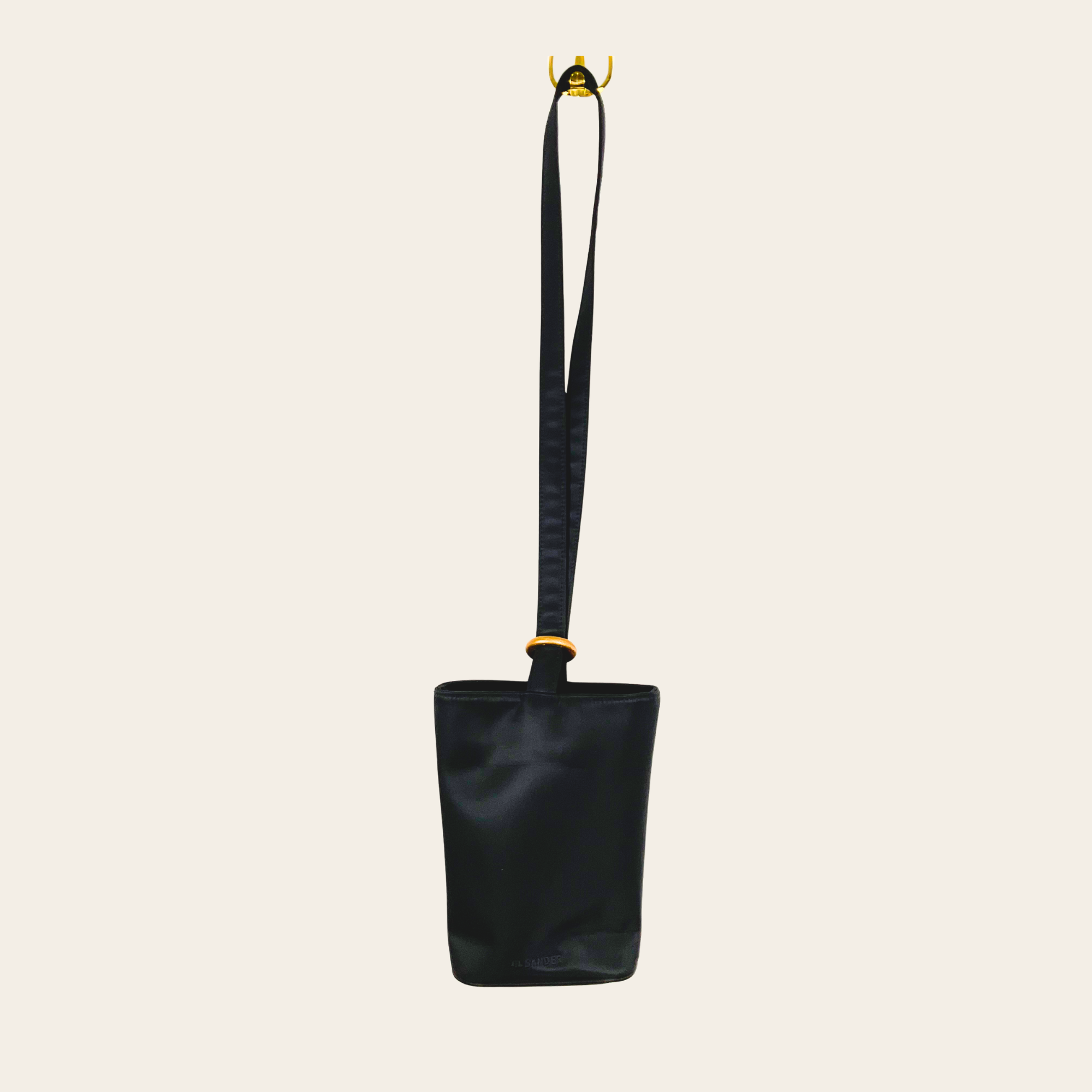 JIL SANDER – Sac porté épaule Re-Nylon Noir