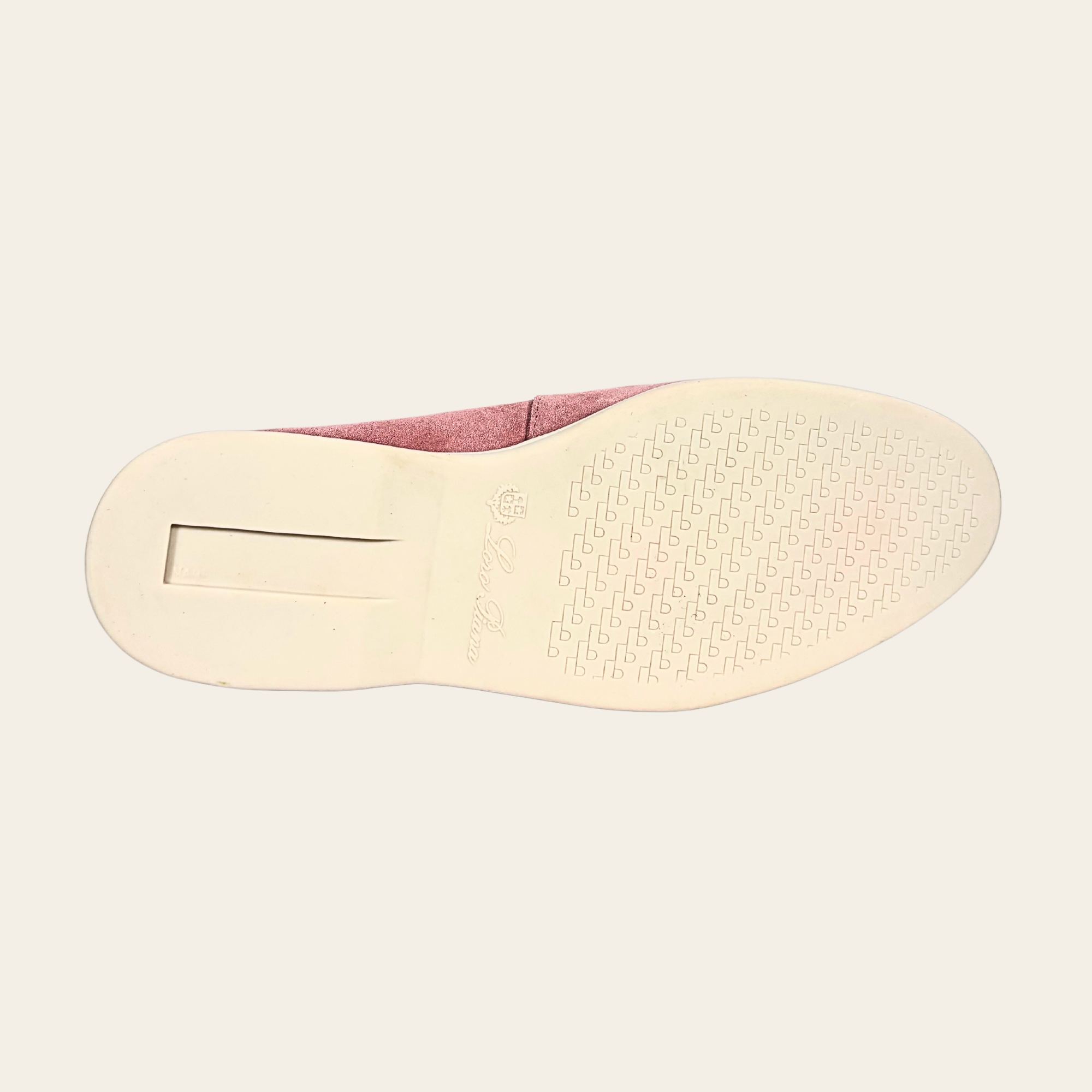 LORO PIANA – Summer Walk en Daim Rose, Taille 39