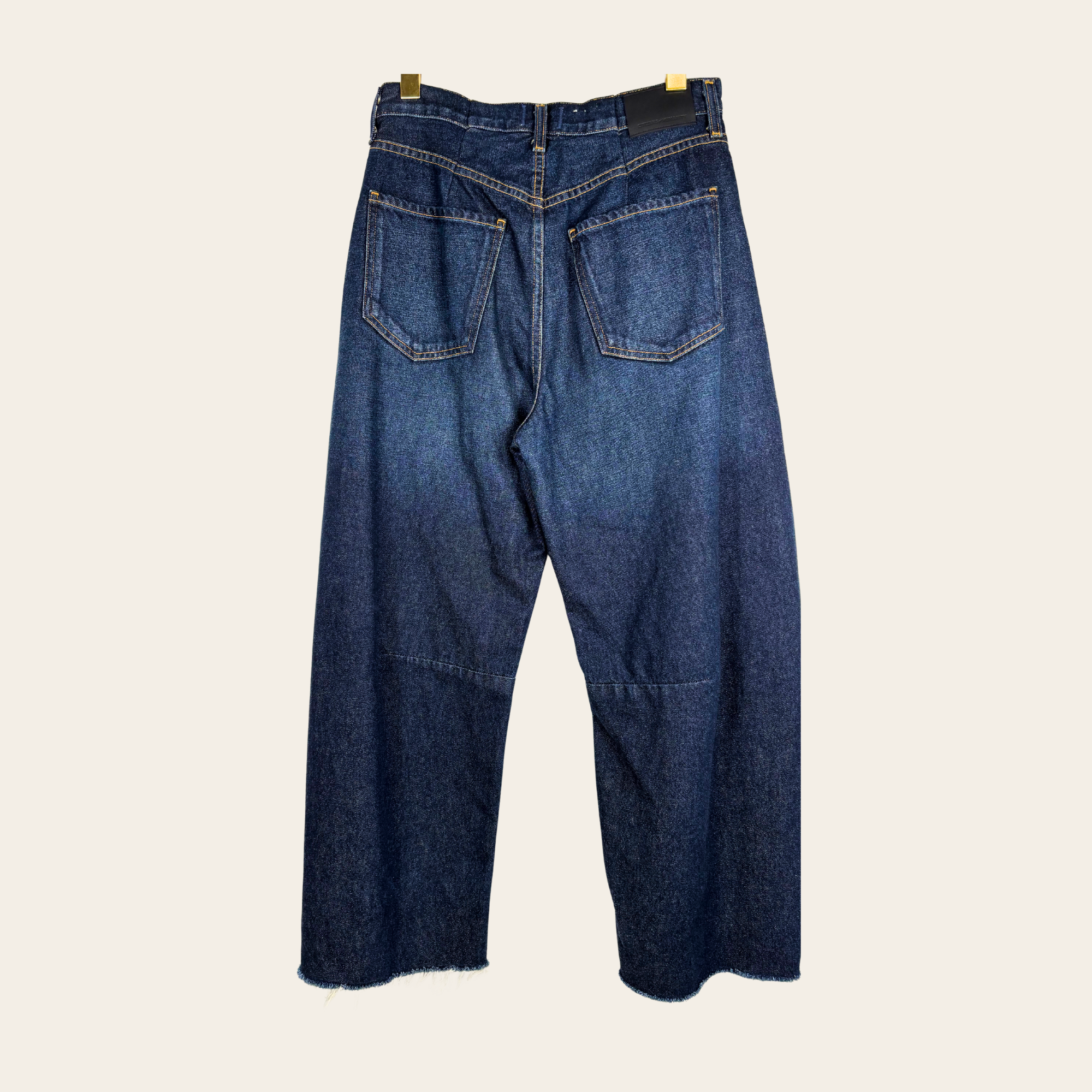 CITIZENS OF HUMANITY – Jean Premium Vintage Wide Leg en Denim Brut, Taille 26