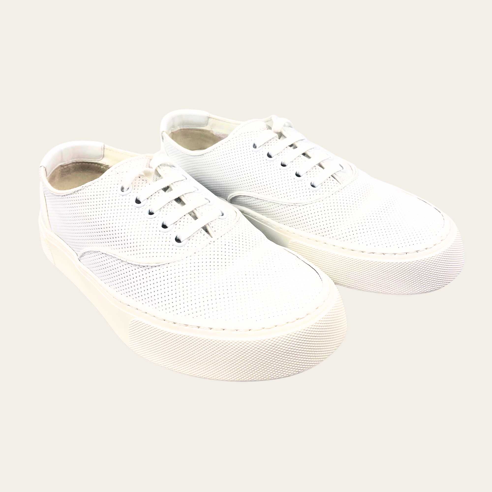 SAINT LAURENT - Moon Low Top Sneakers, 38