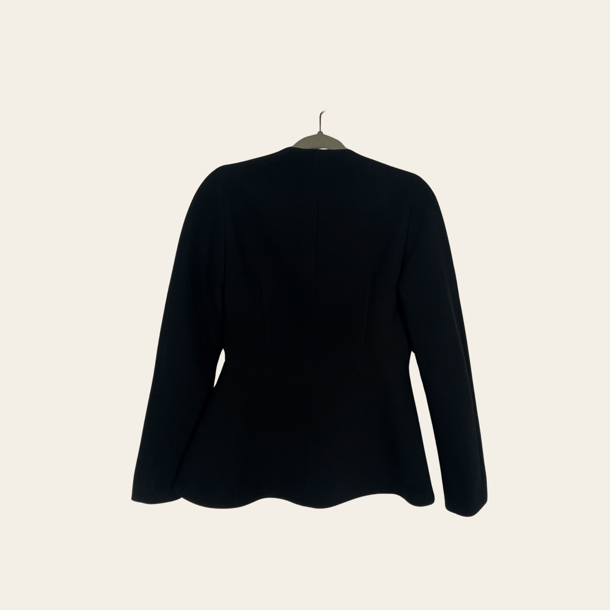 BALENCIAGA PARIS - Collarless Tailored Blazer XS