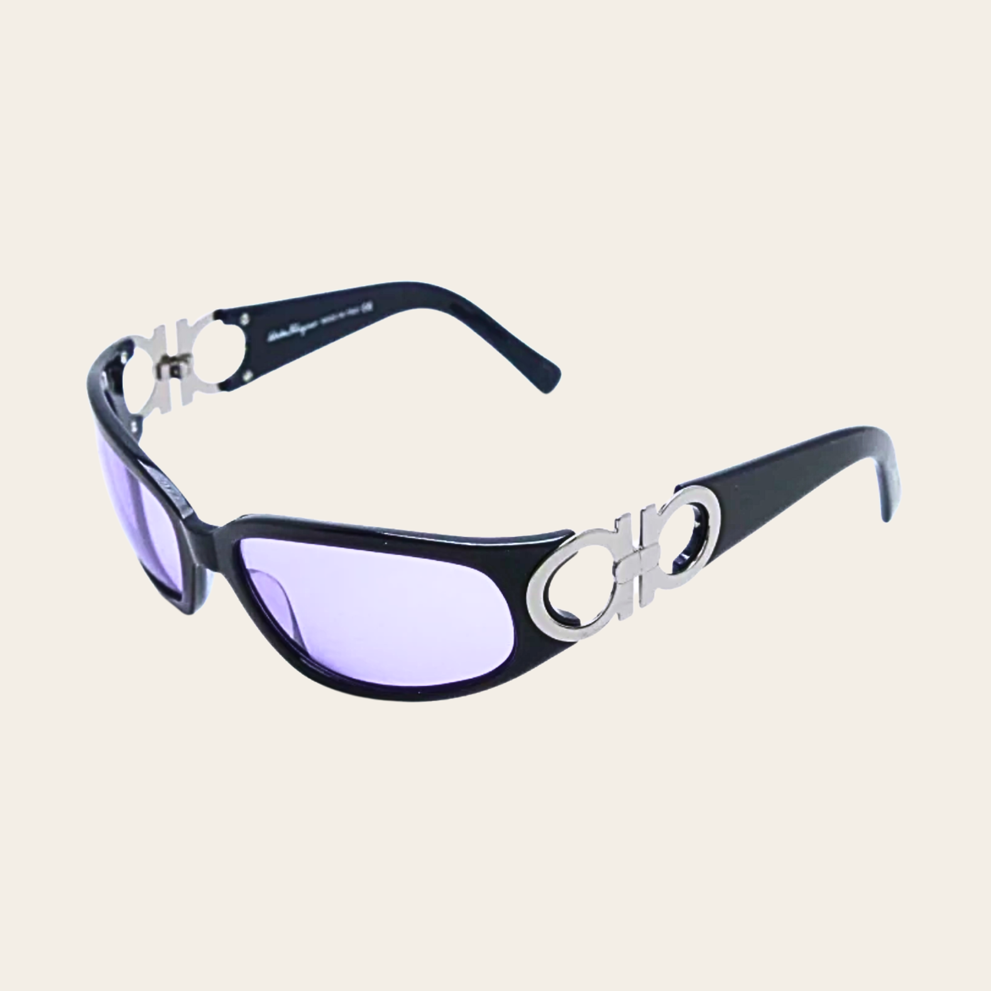 Salvatore Ferragamo - Gancini Shield Sunglasses