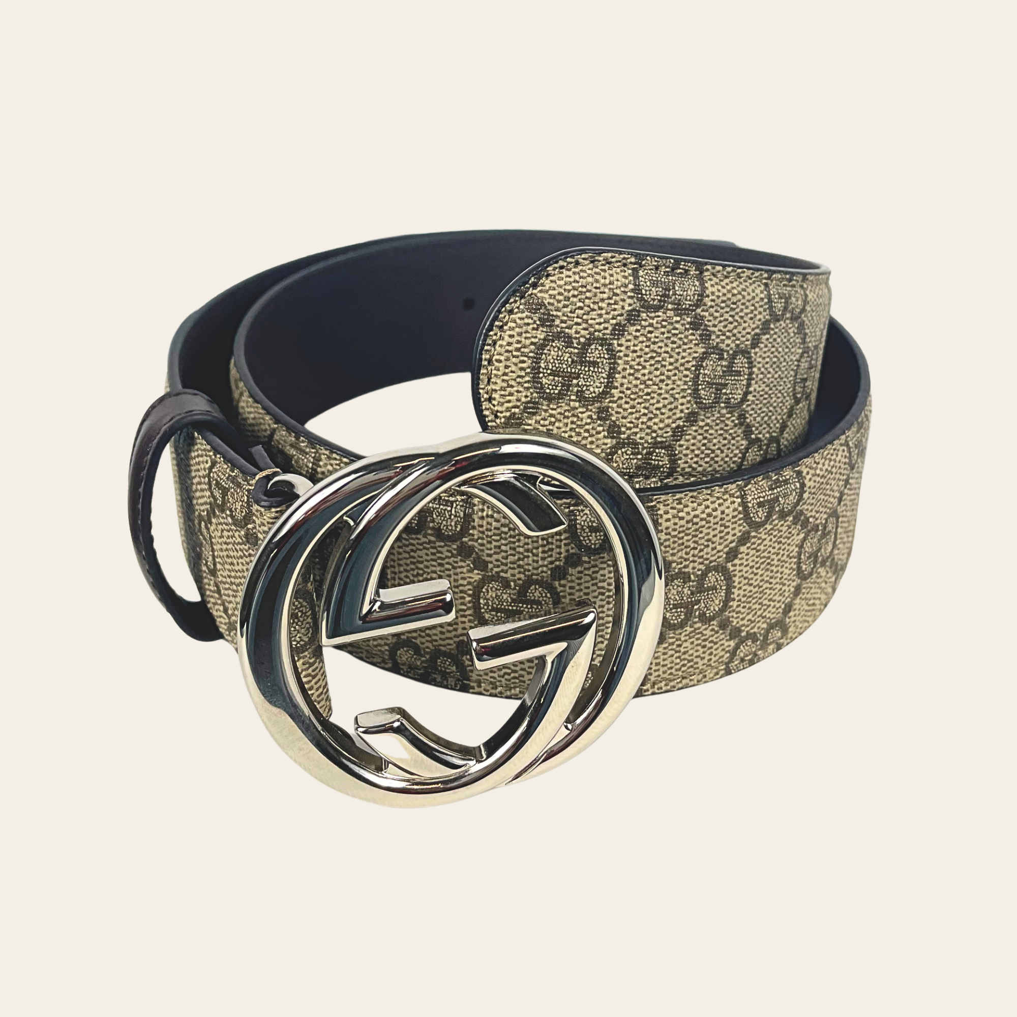 GUCCI - GG Supreme Interlocking G Belt