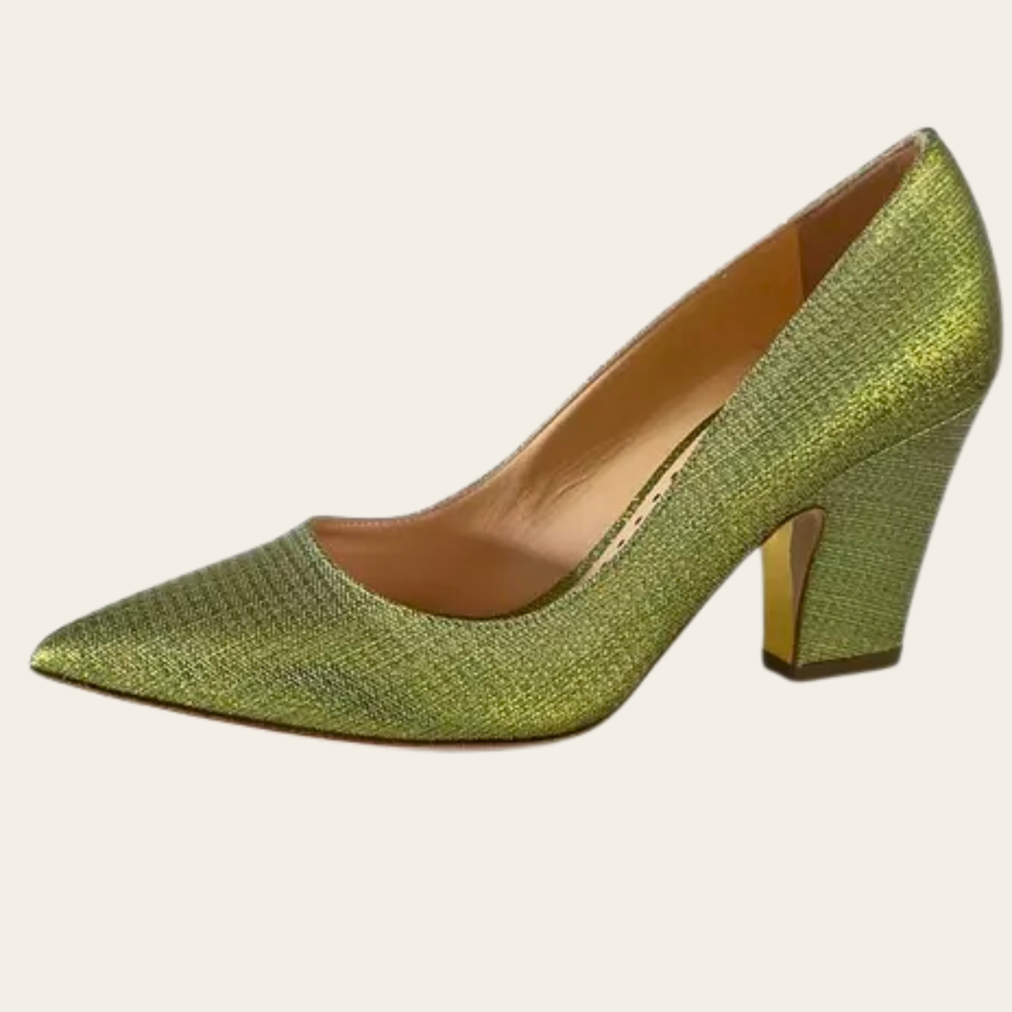 RUPERT SANDERSON LONDON - Pierrot Delta Glitter Bottle Pumps, 38