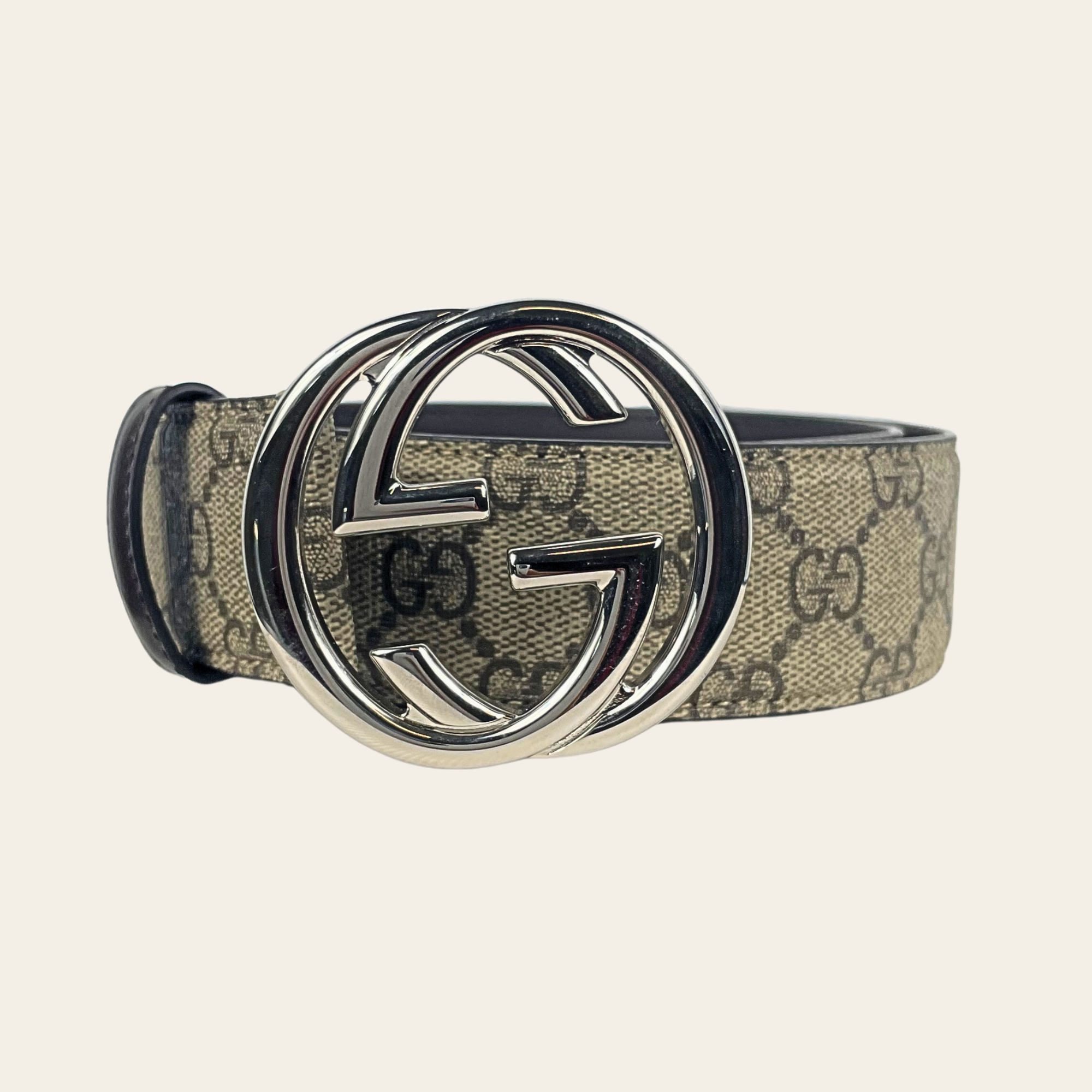 GUCCI - GG Supreme Interlocking G Belt