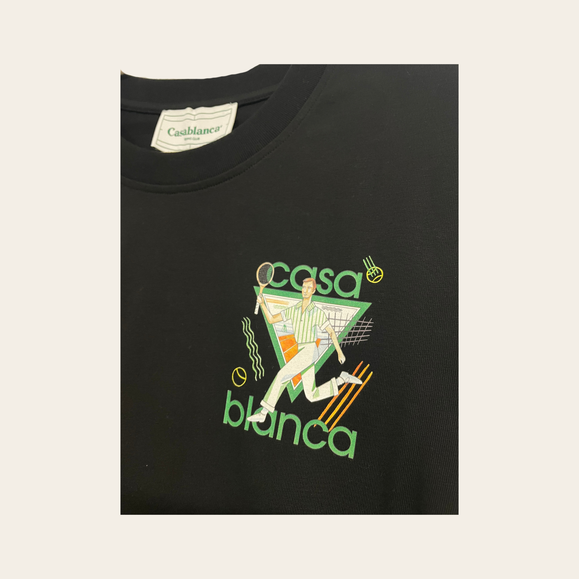 CASABLANCA - Le Jeu Printed Unisex T-Shirt, taille XL
