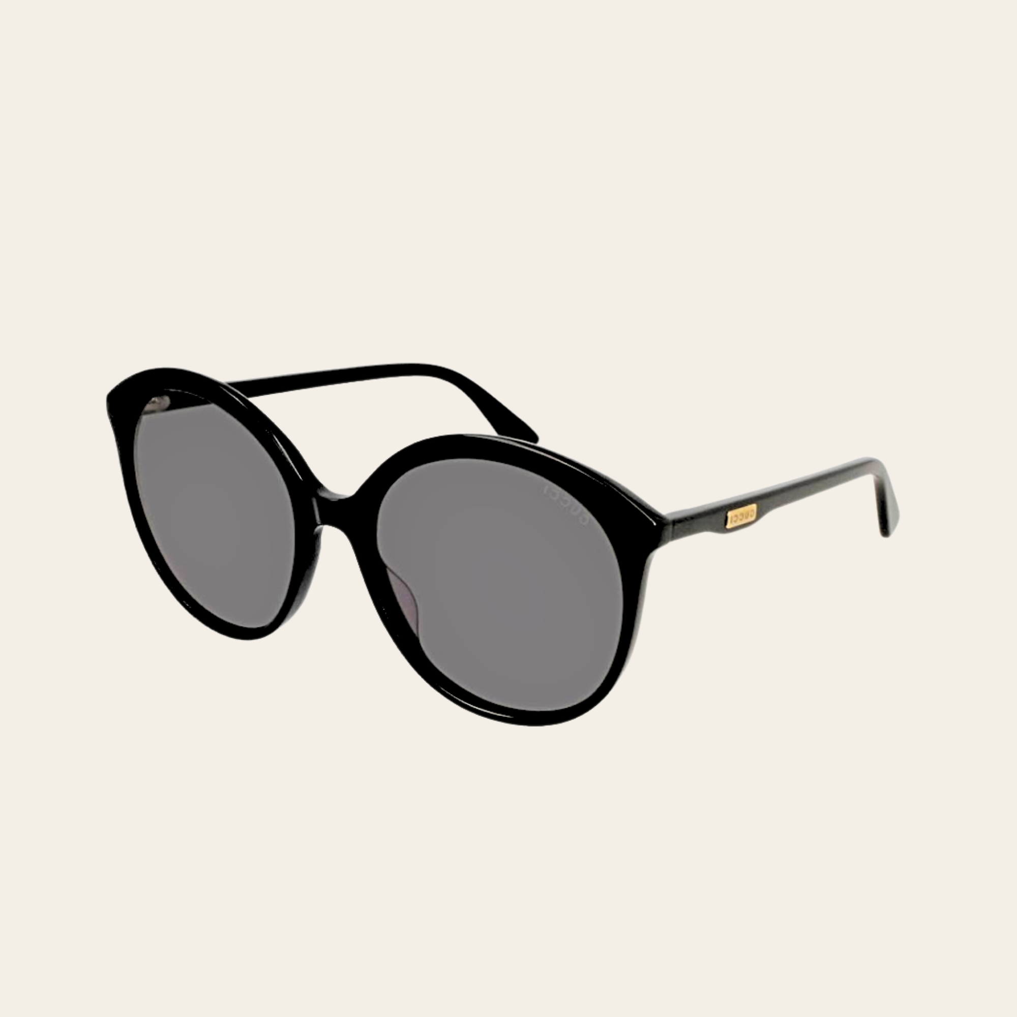 GUCCI - GG0261SA 001 Black Oversized Sunglasses