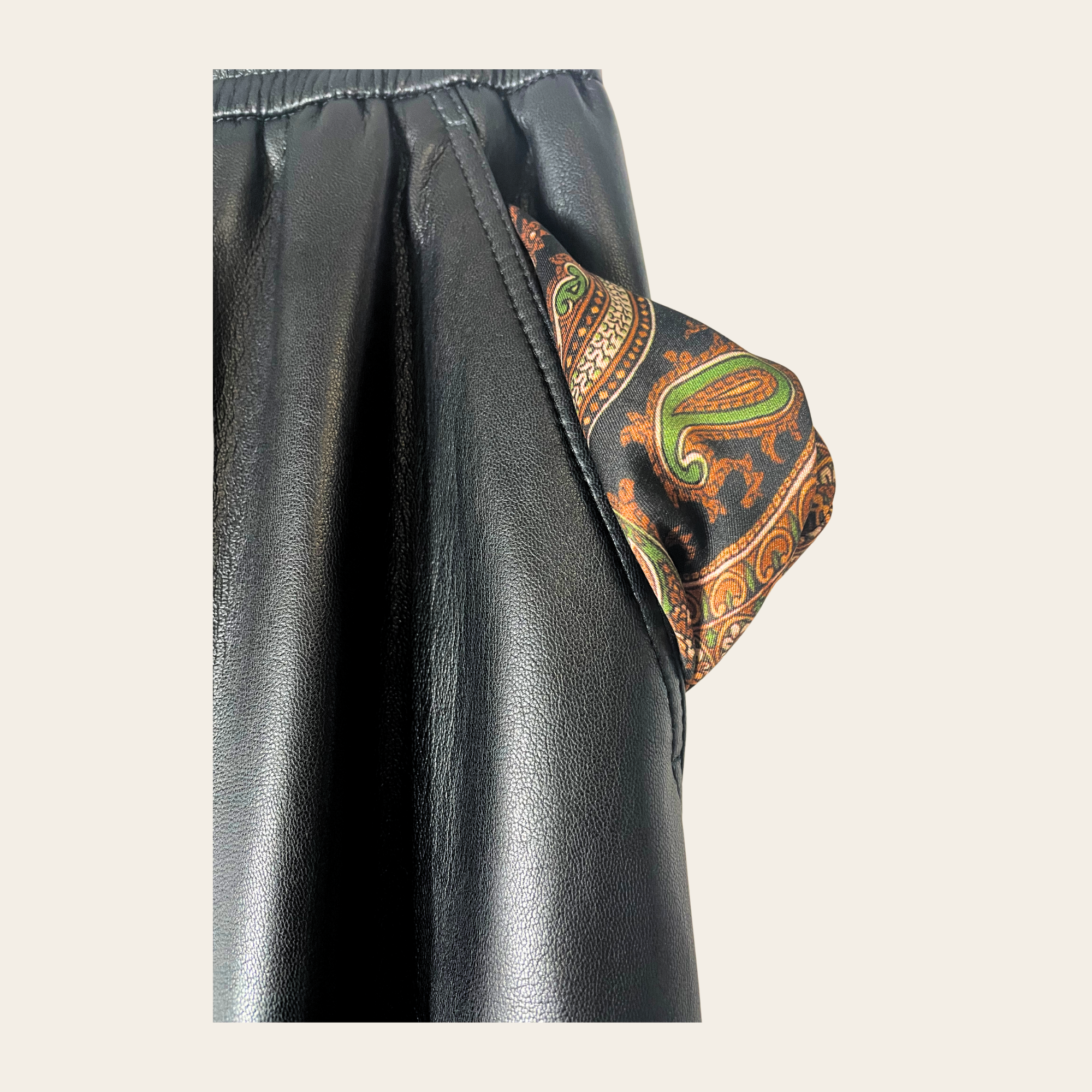 Nanushka - Hide Vegan Leather Sarouel Pants, S