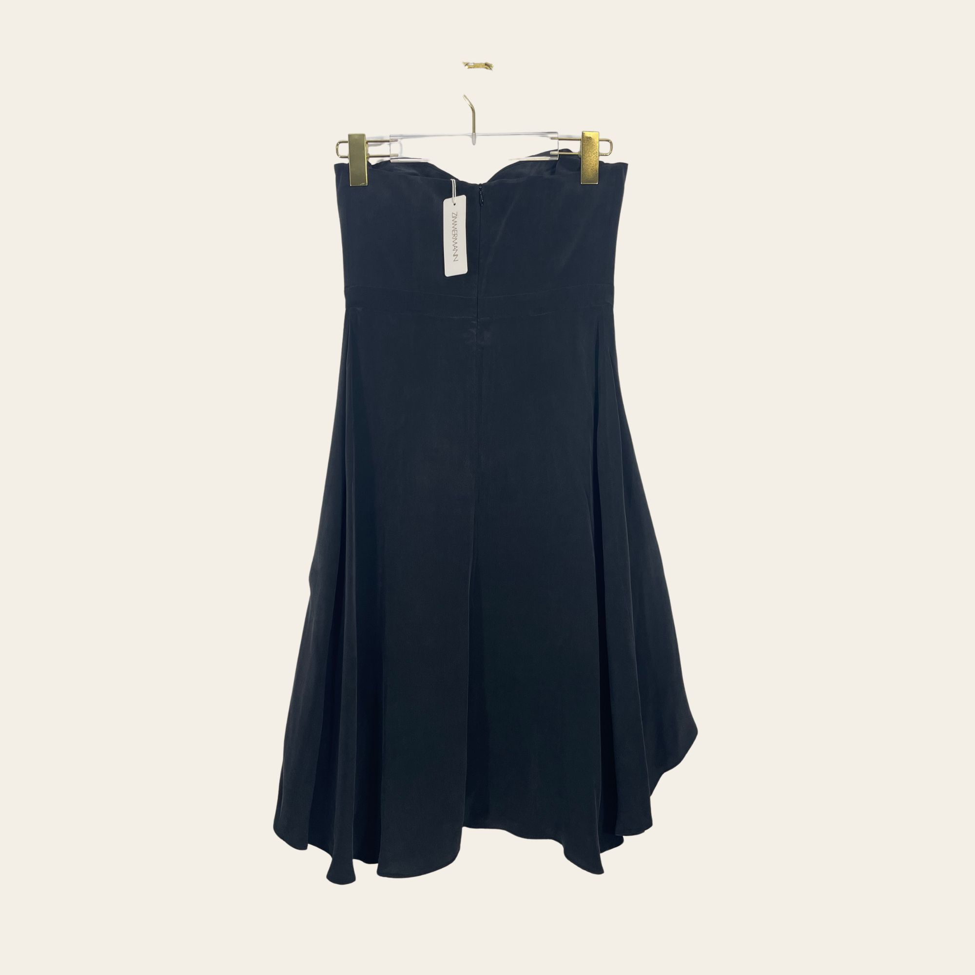 ZIMMERMANN - Silk Underwire Bustier Dress en Soie XS