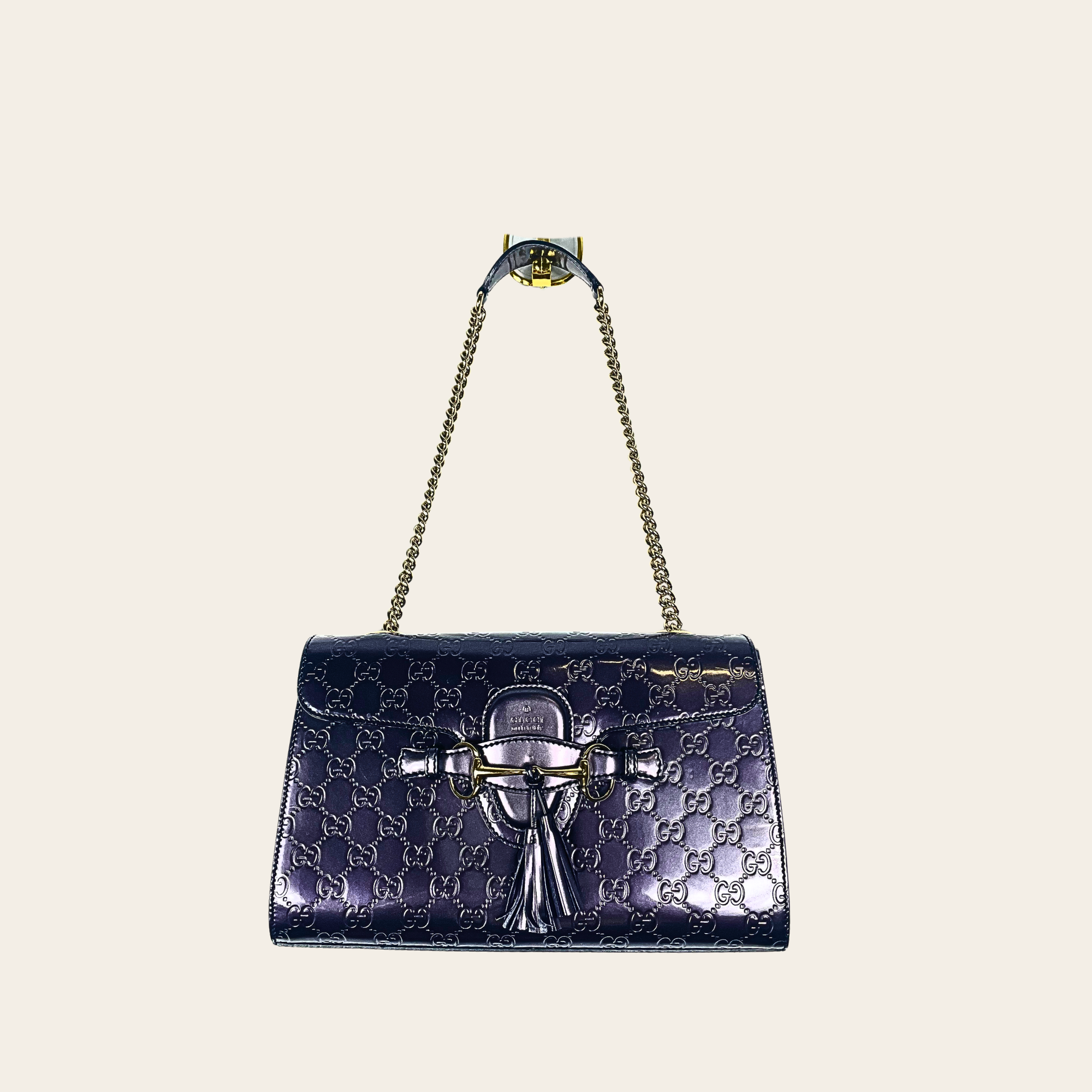 GUCCI - Emily Guccissima Chain Shoulder Bag