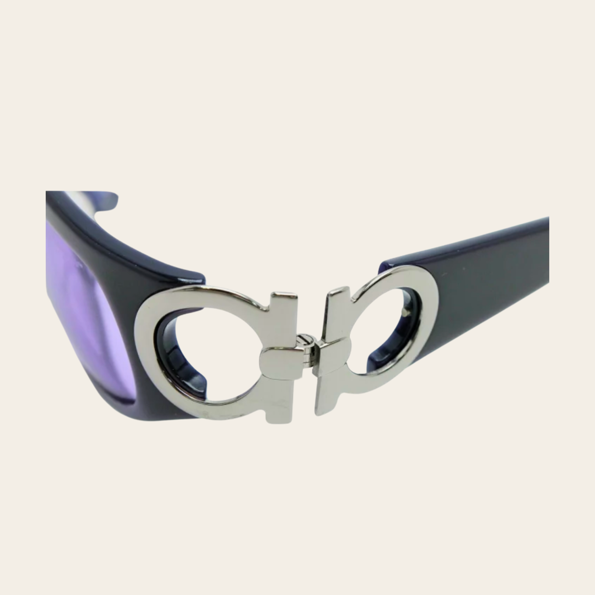 Salvatore Ferragamo - Gancini Shield Sunglasses