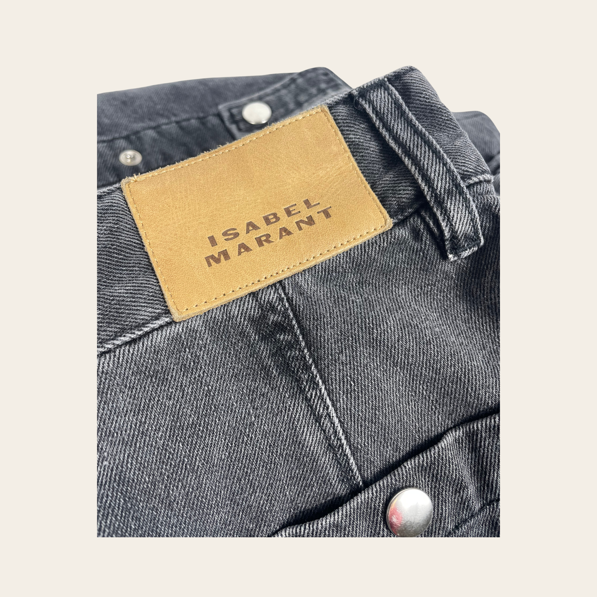 ISABEL MARANT - (Denim Cargo Utility Pants)