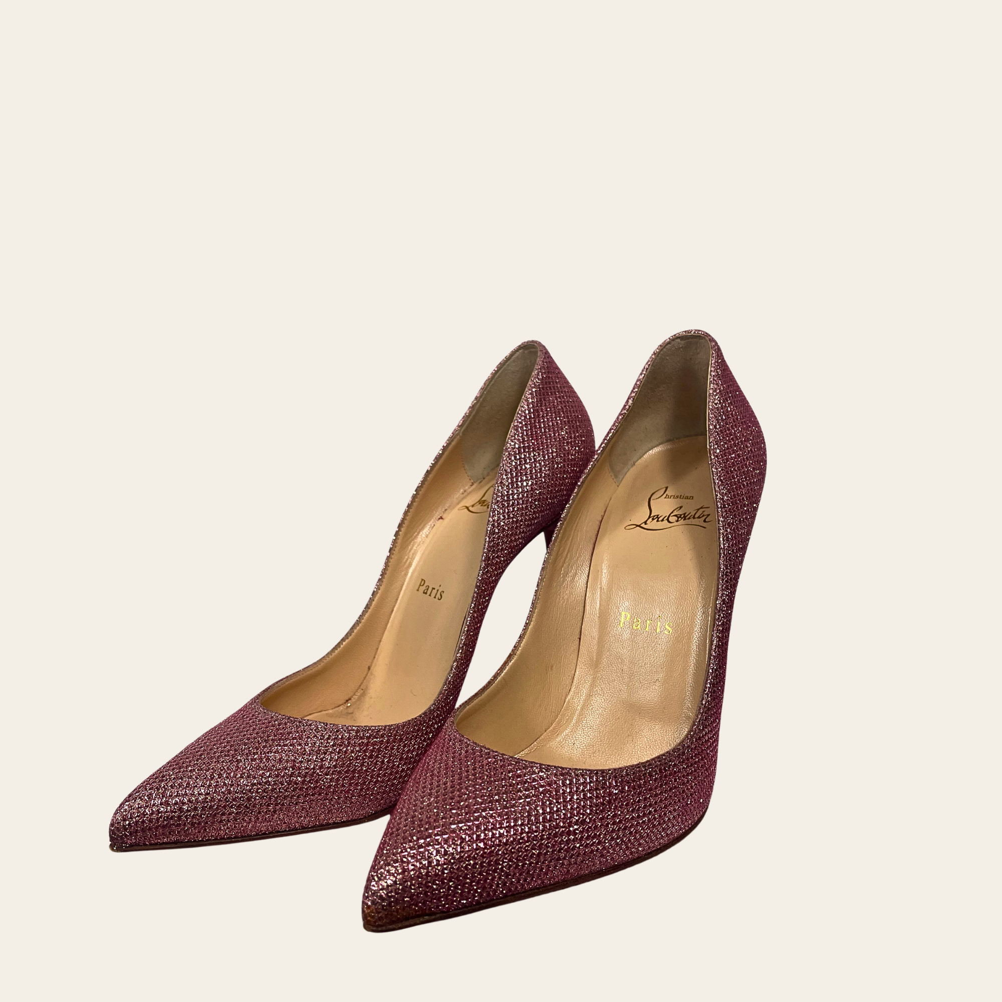 CHRISTIAN LOUBOUTIN - So Kate Glitter Dégradé Pumps 37