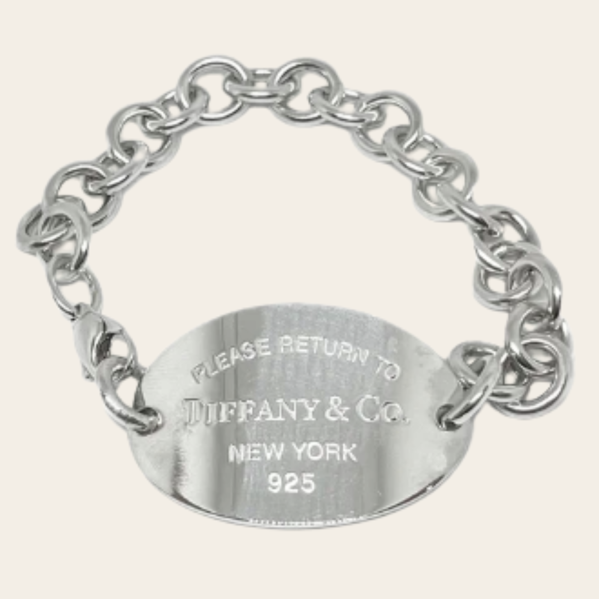 TIFFANY & CO. -Bracelet “Return to Tiffany™ Oval Tag” en Argent Sterling 925