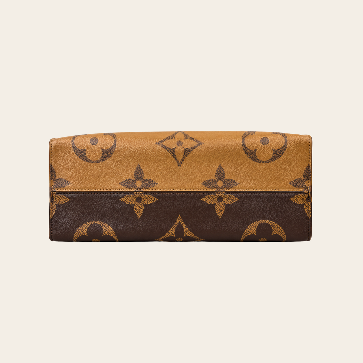 LOUIS VUITTON — Sac OnTheGo GM en toile Monogram Giant Reverse marron