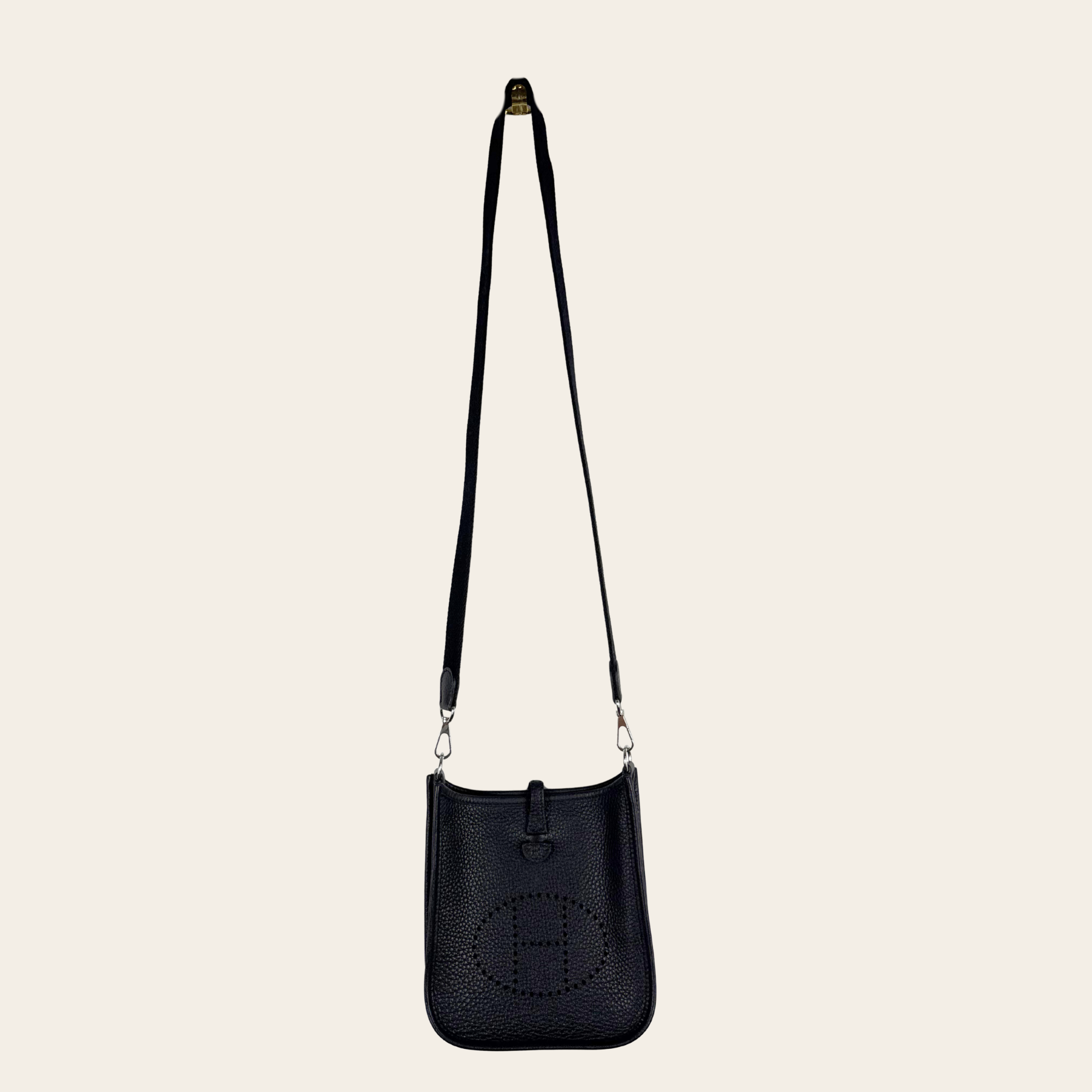 Hermès Evelyne TPM III Noir Clémence, Taille TPM (Mini)