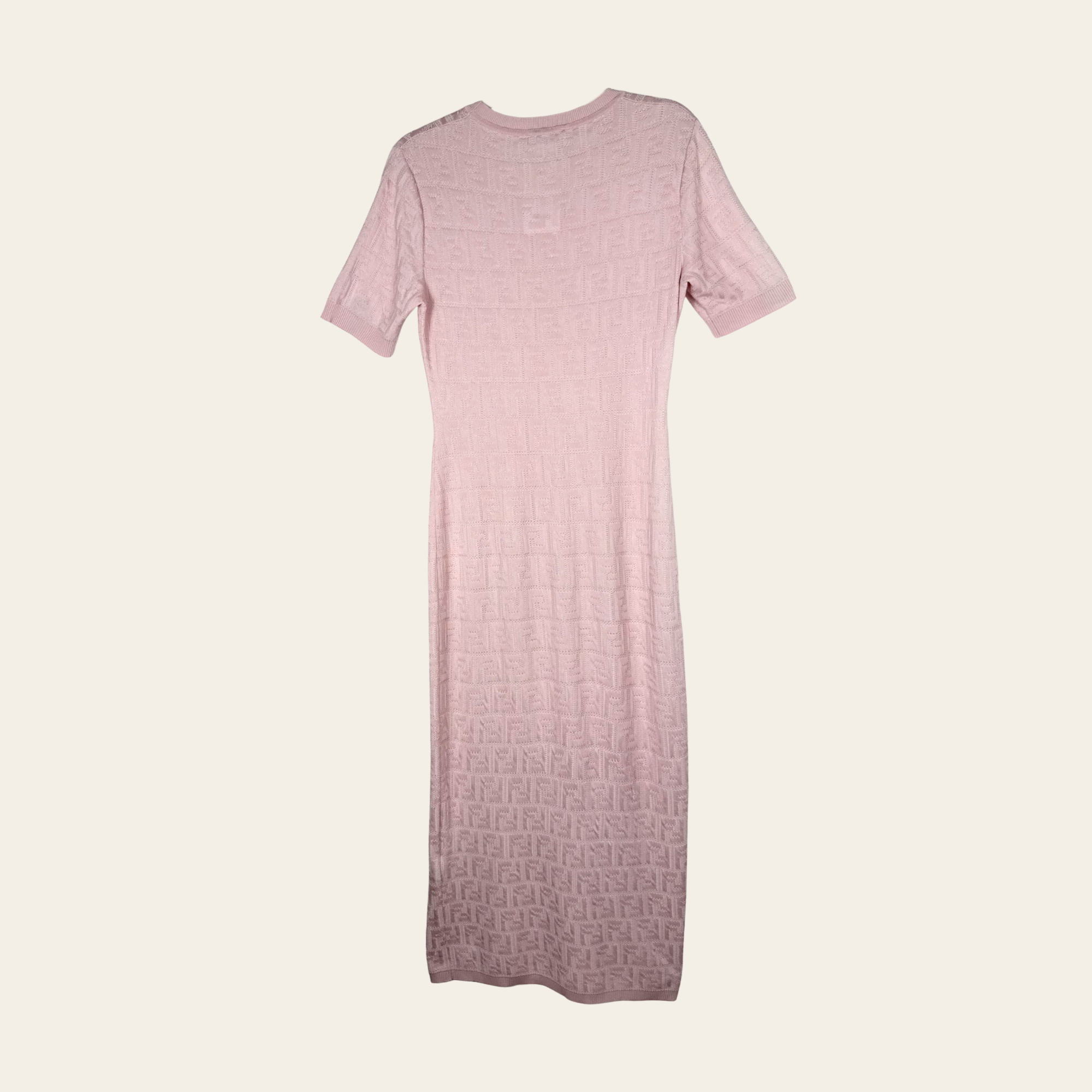 Robe en maille FF Signature Fendi, Taille L (IT 46 / FR 42 / UK 14))