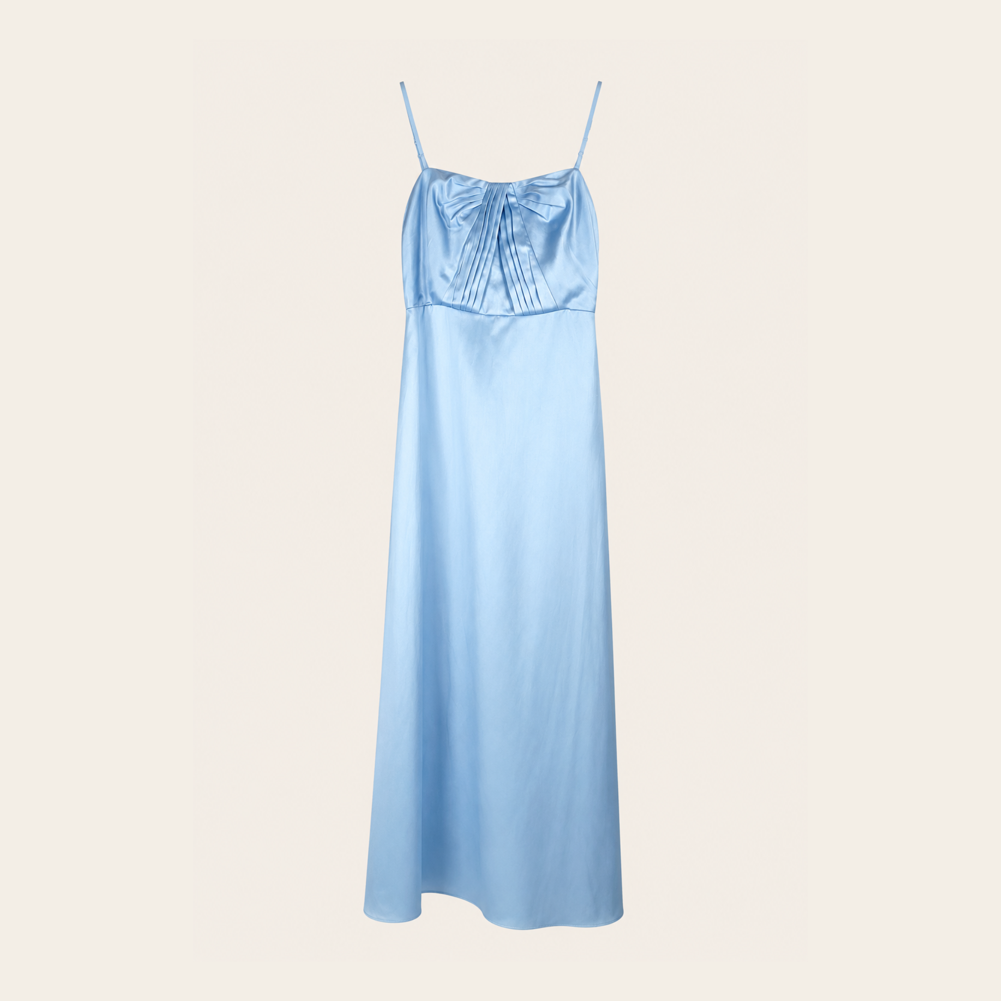 SANDRO – Robe Midi Satinée “Cinderella”, Taille 38