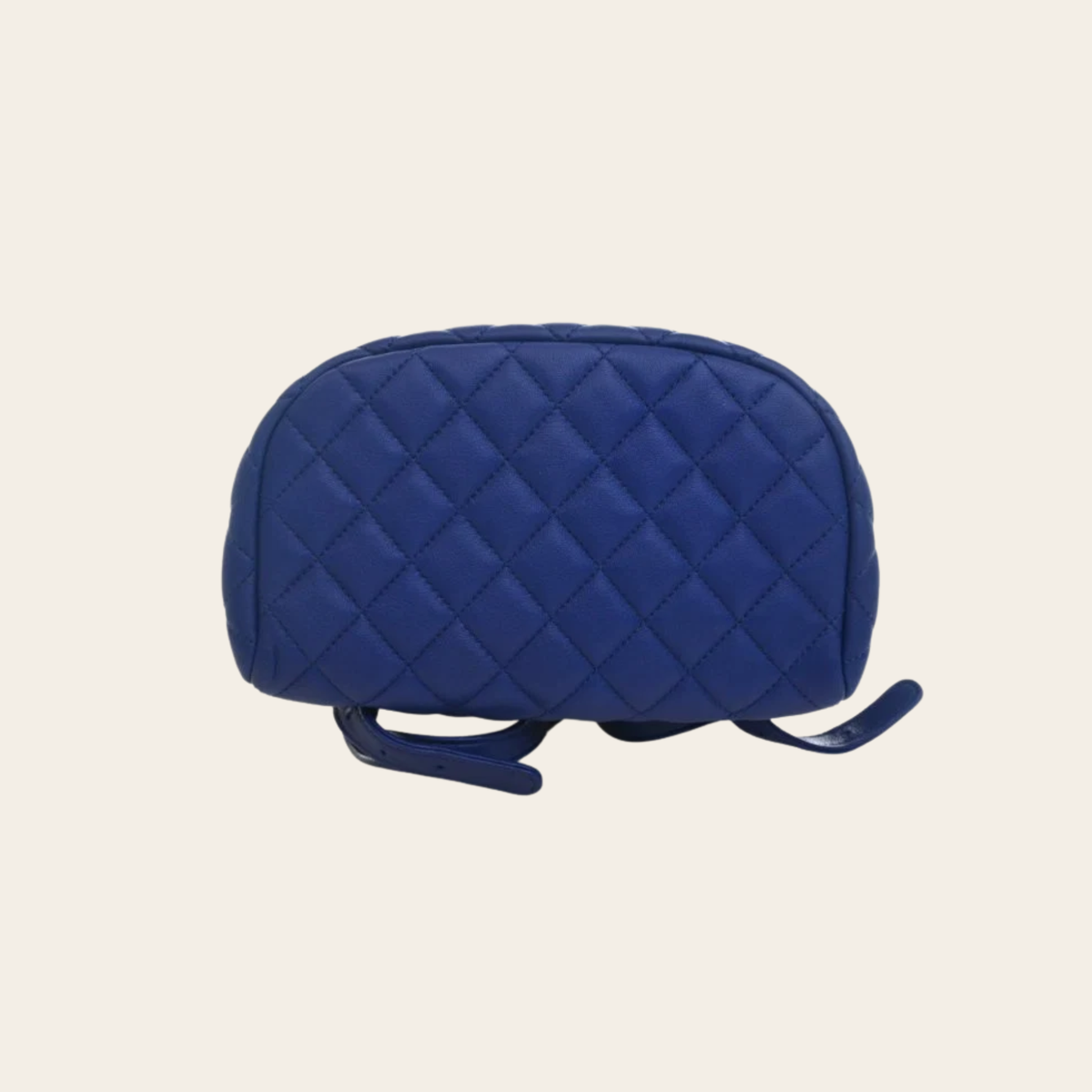 CHANEL Small Urban Spirit Backpack en cuir d’agneau bleu