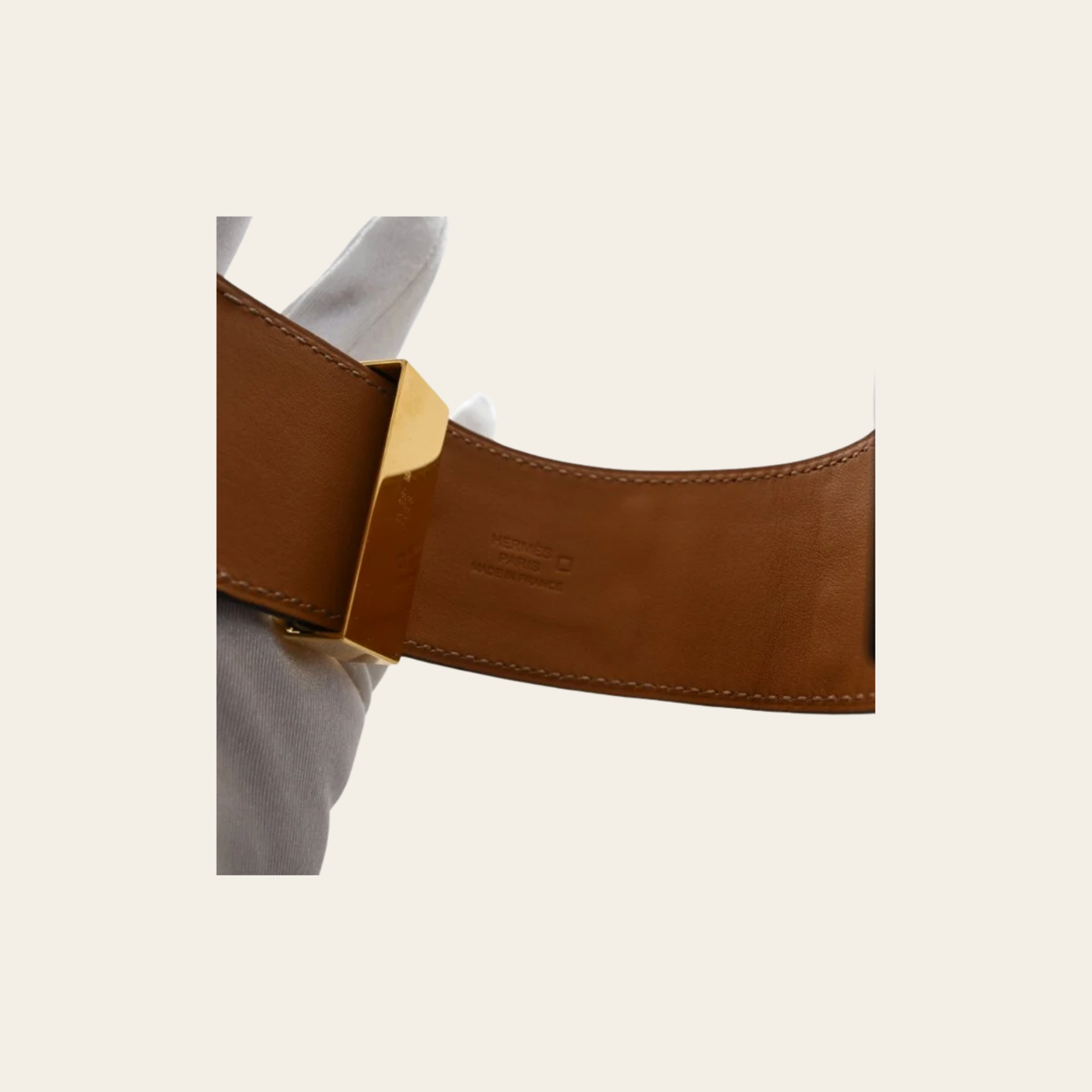 HERMÈS – Bracelet Collier de Chien en Alligator Bleu Électrique, Taille S