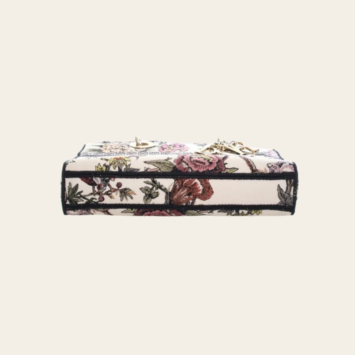 DIOR – Medium Lady D-Joy Rêve d’Infini en Toile Brodée Multicolore
