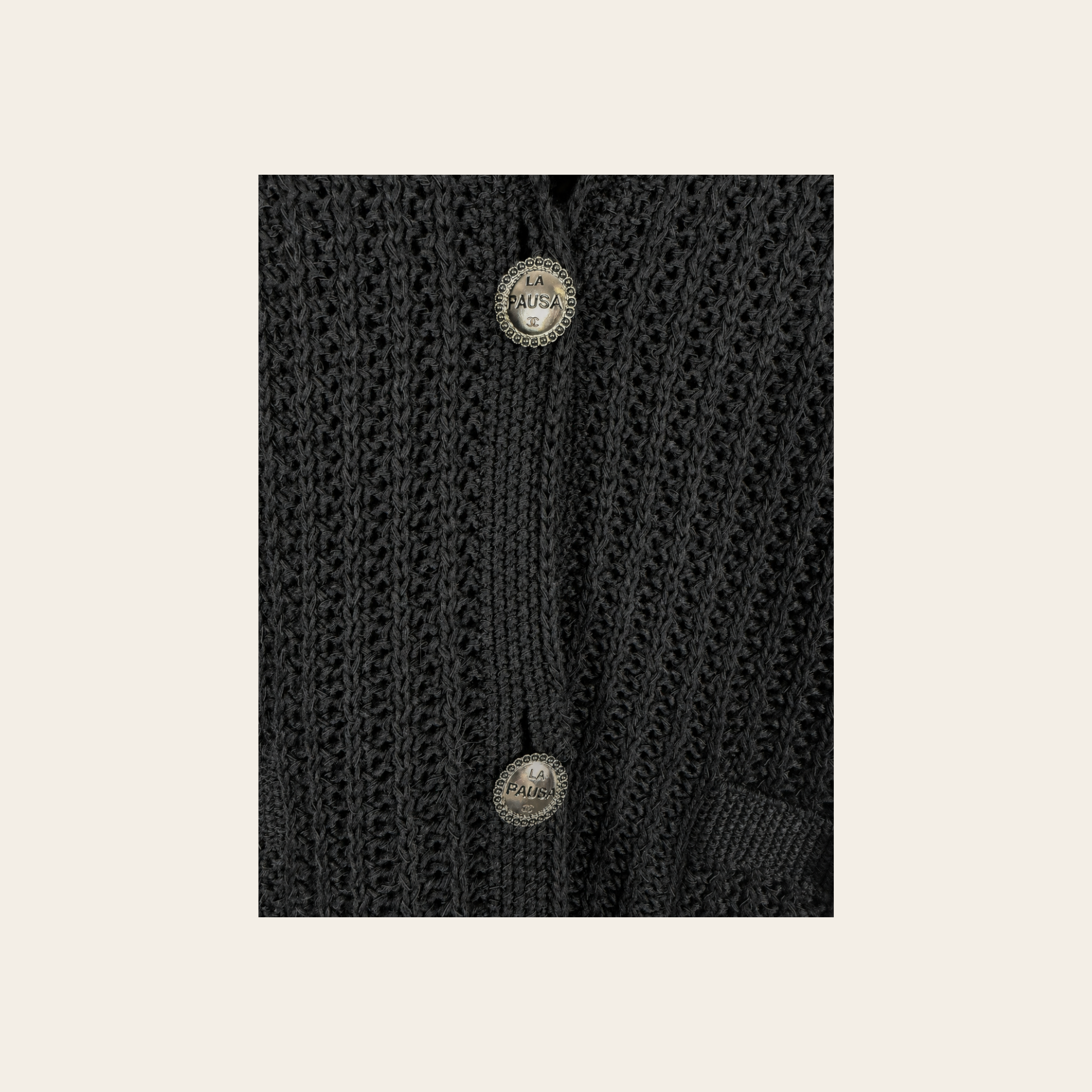 CHANEL – La Pausa Openwork Knit Cardigan