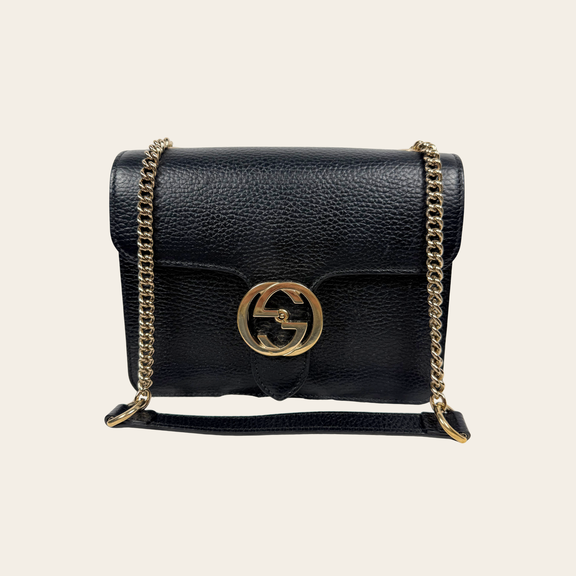 GUCCI – Small Dollar Interlocking G Shoulder Bag