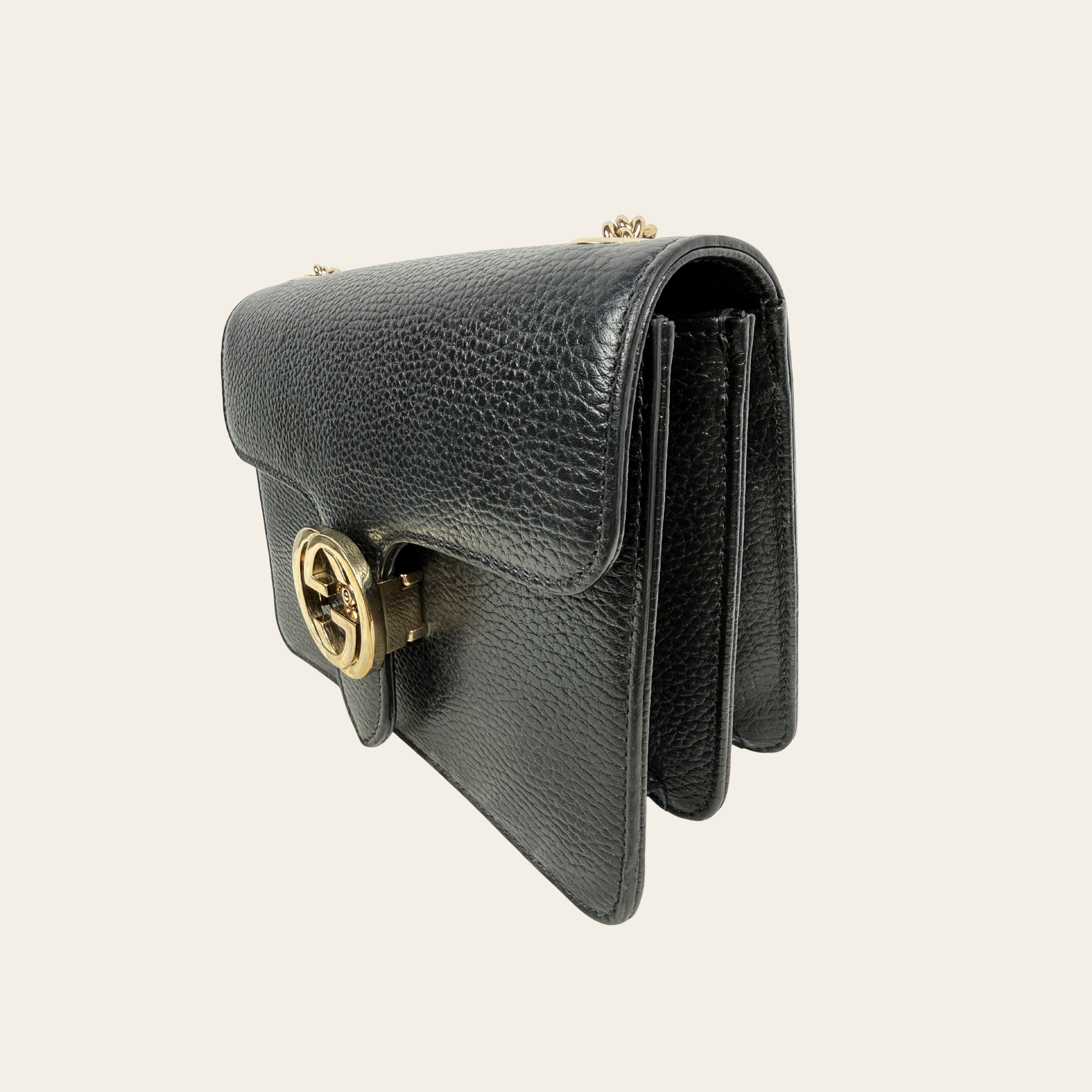 GUCCI – Small Dollar Interlocking G Shoulder Bag