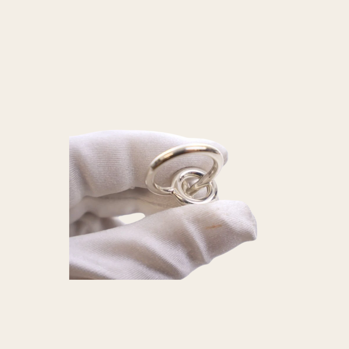 Hermès – Bague Échappée Hermès, Moyen Modèle, Taille 55