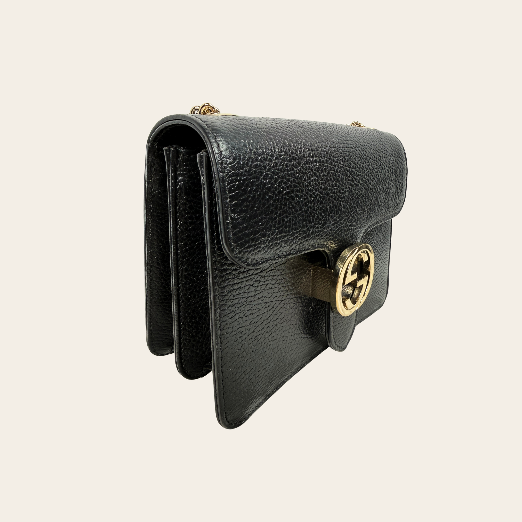 GUCCI – Small Dollar Interlocking G Shoulder Bag