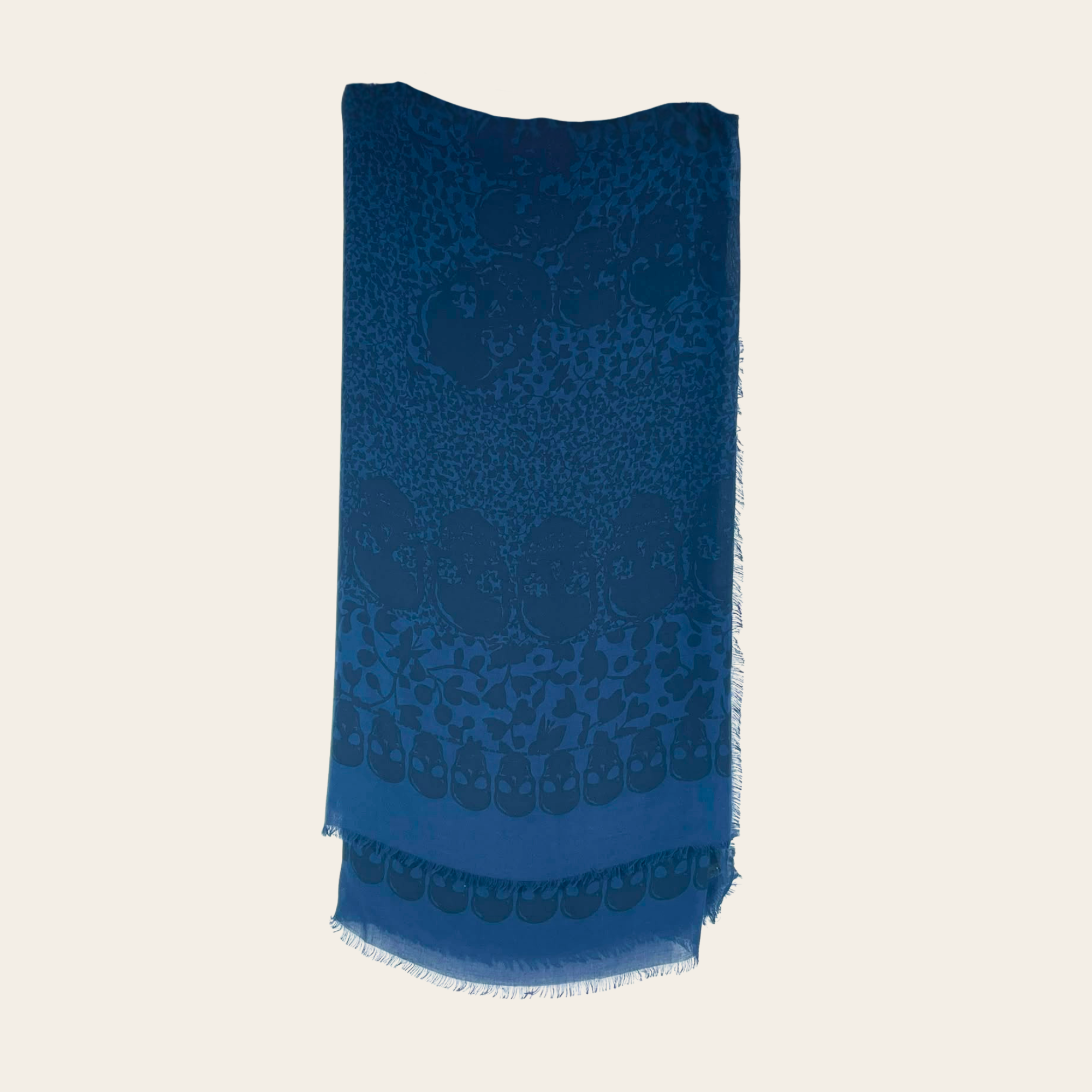 Zadig & Voltaire – Foulard Kerry Garden Bleu