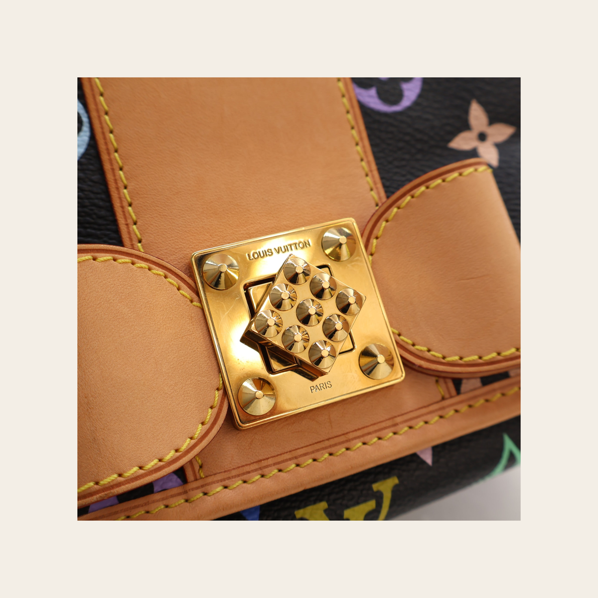 LOUIS VUITTON x TAKASHI MURAKAMI – Monogram Multicolore Patti Noir