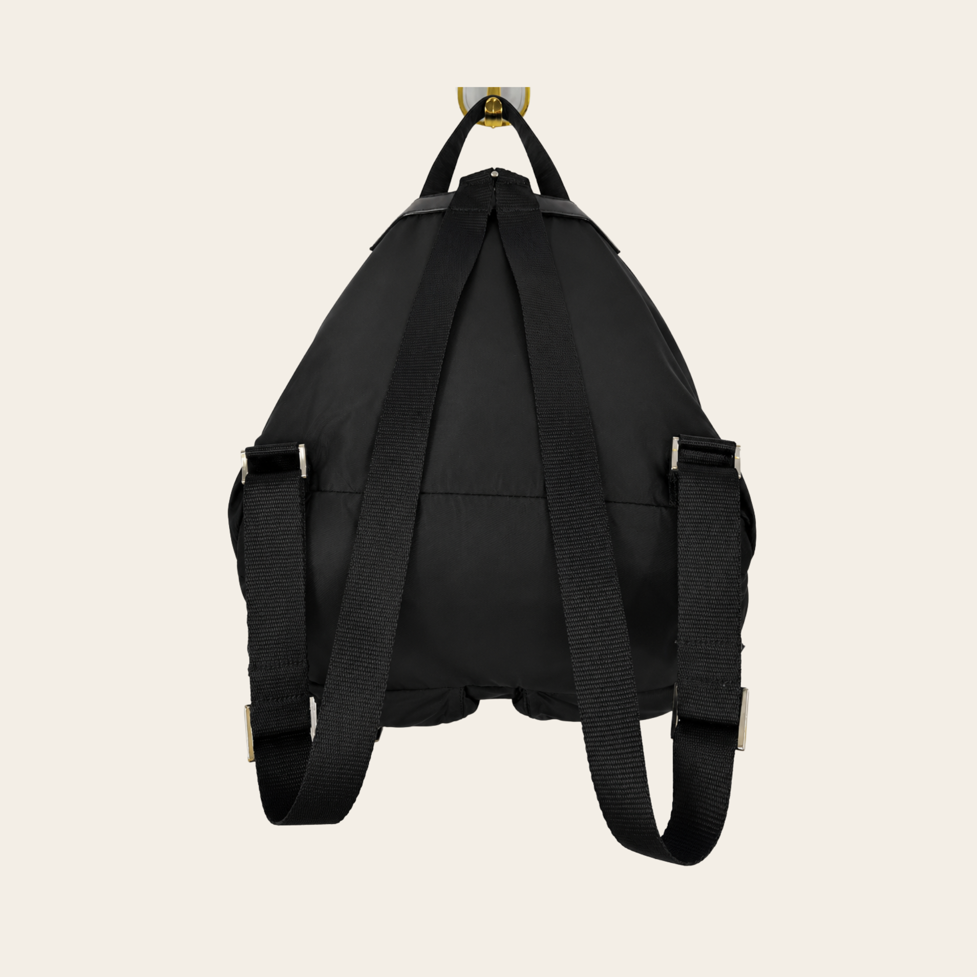 PRADA – Sac à Dos Tessuto Nylon Noir, avec Dust Bag