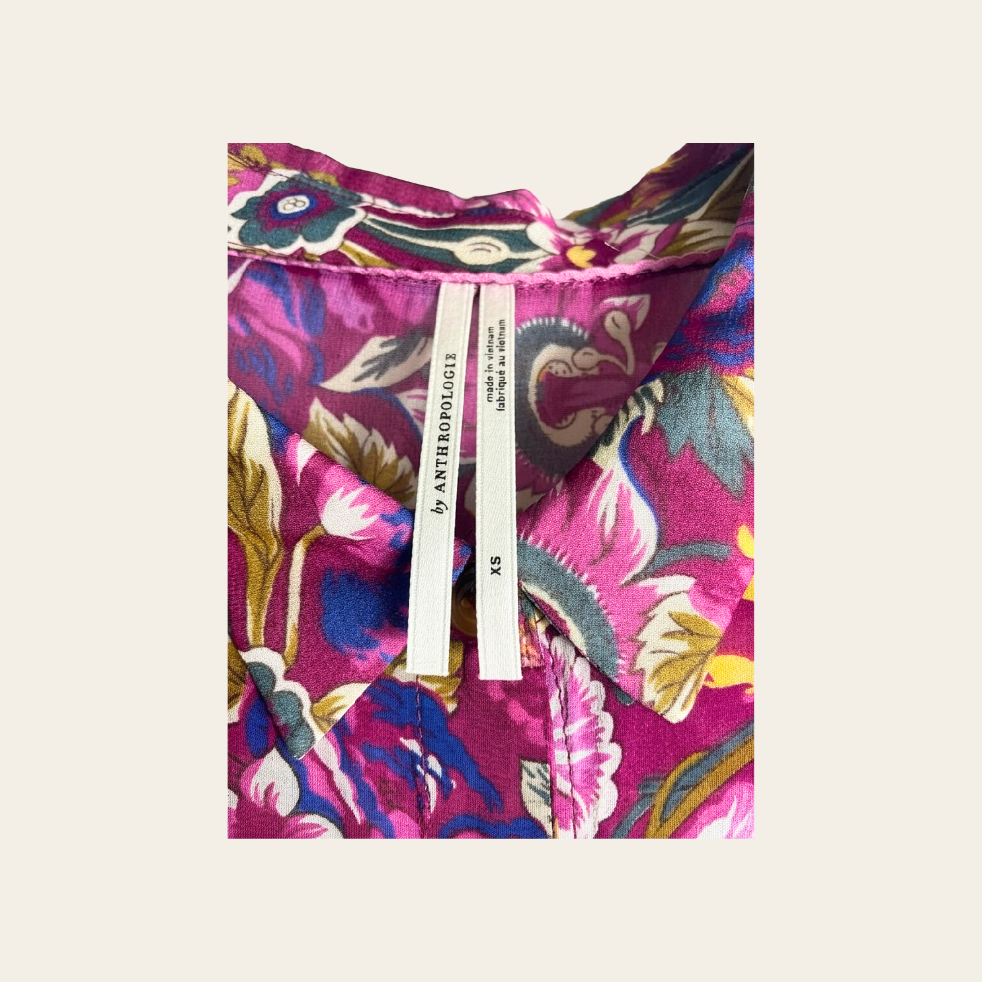 By Anthropologie – Robe Maxi Bohème Imprimée, XS