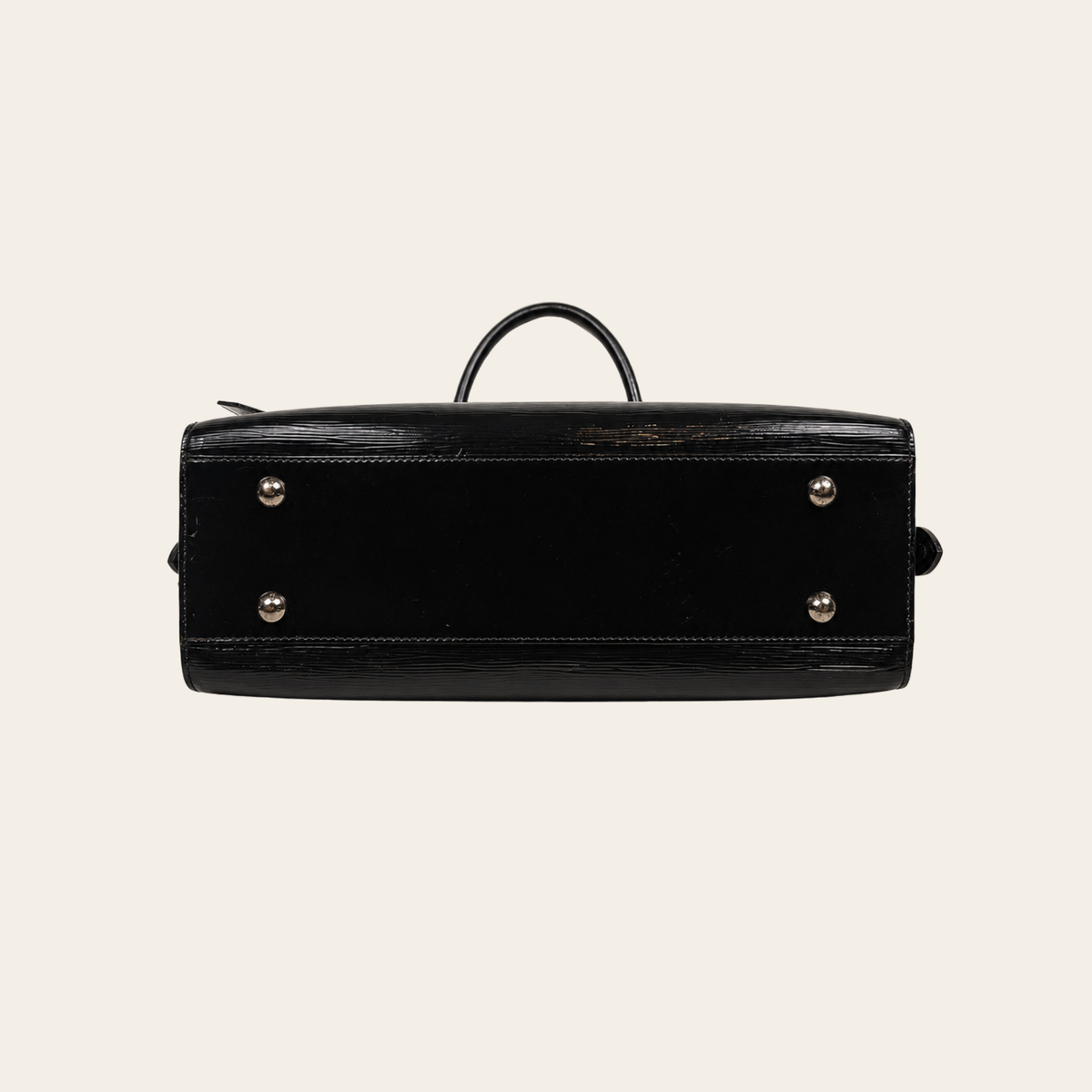 LOUIS VUITTON — Sac Pont-Neuf GM en cuir Épi Electric noir