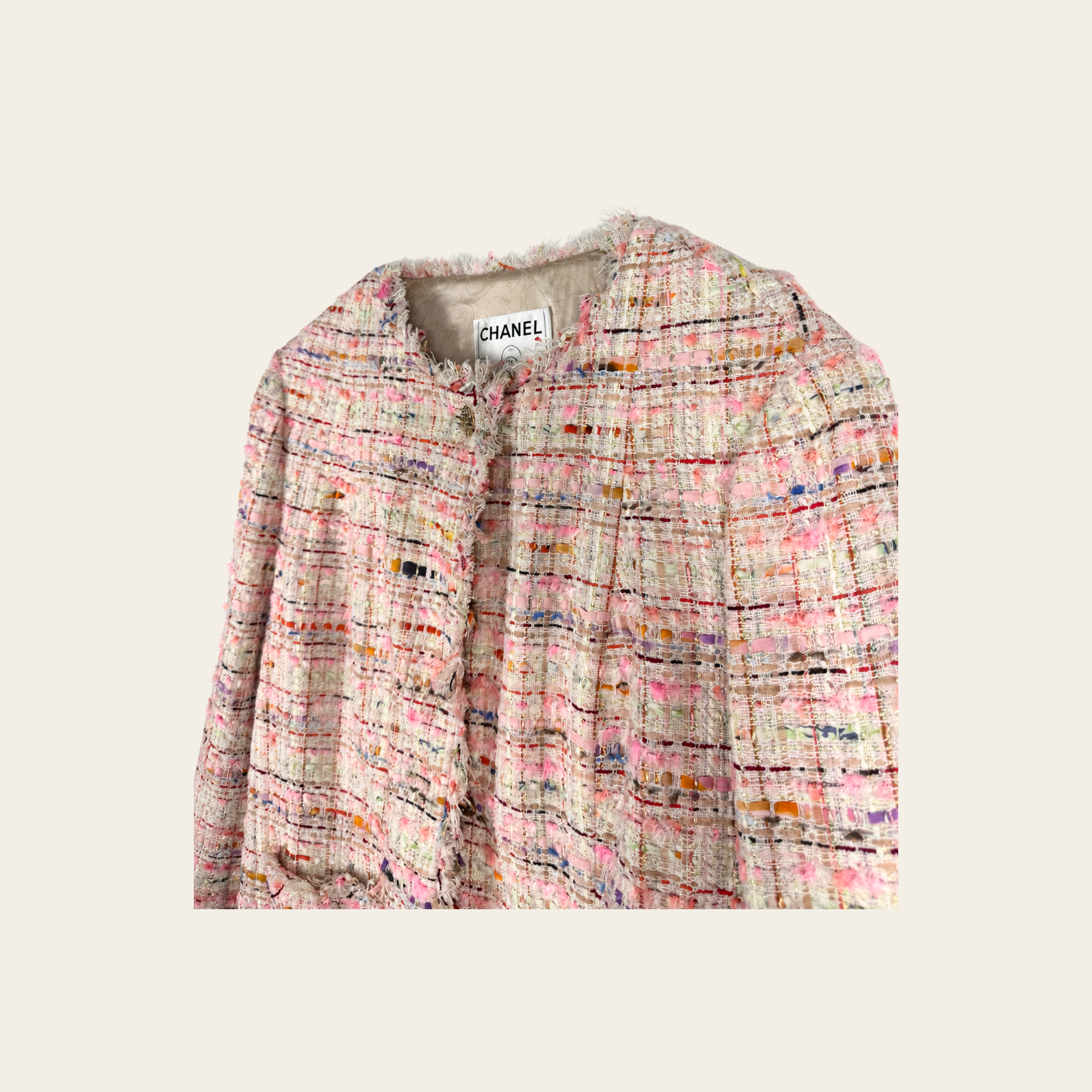 CHANEL – 04P Multicolor Fantasy Tweed Jacket