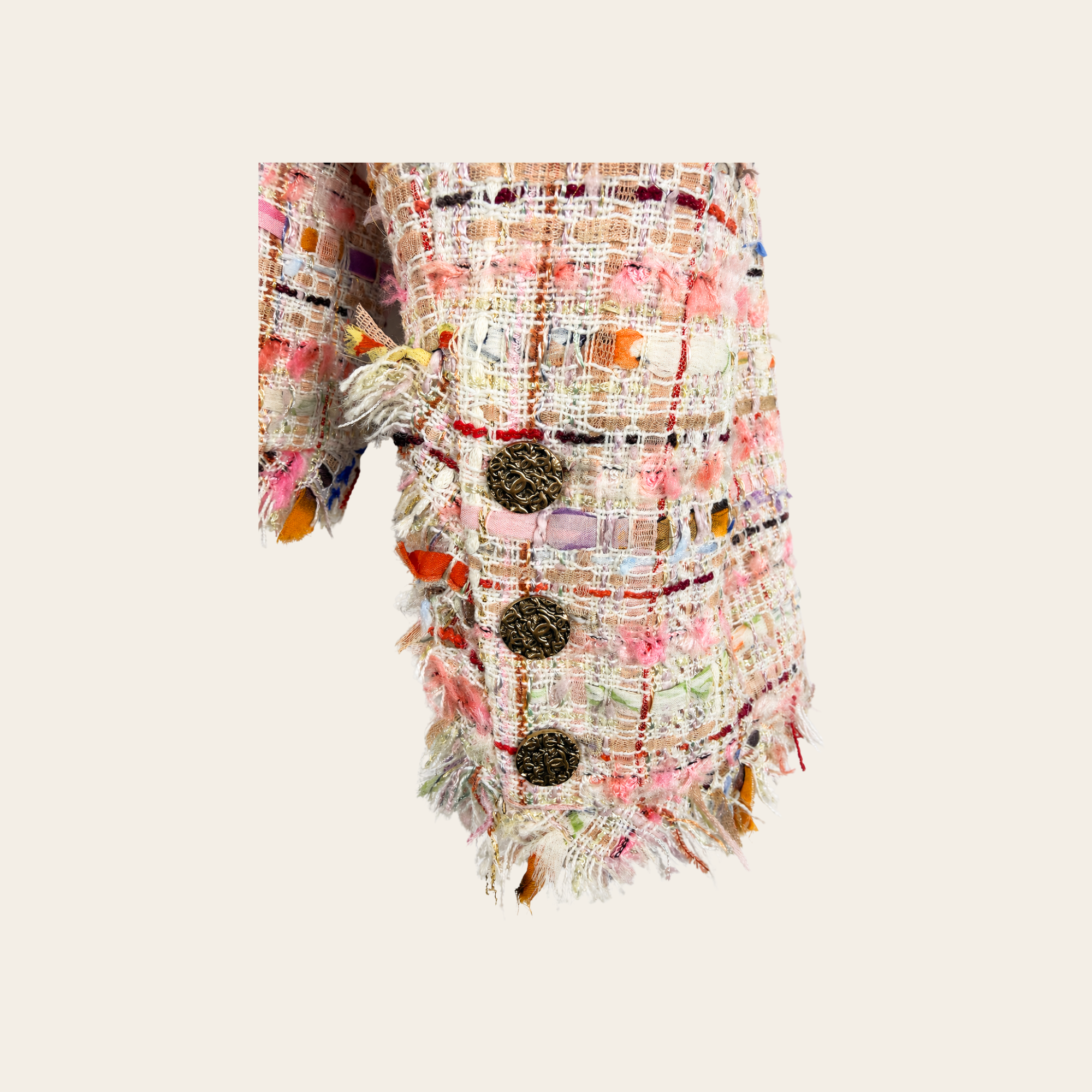CHANEL – 04P Multicolor Fantasy Tweed Jacket