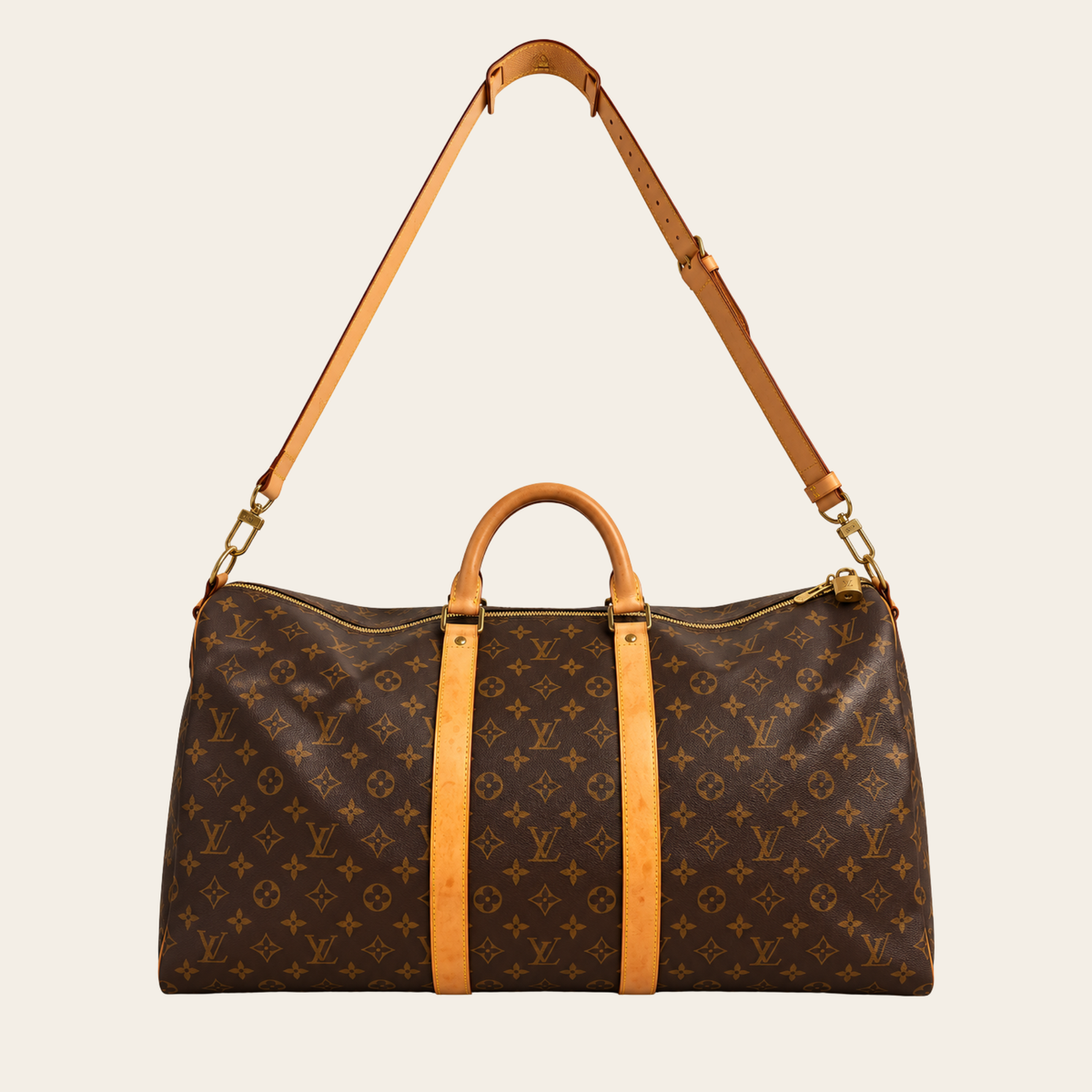 LOUIS VUITTON — Keepall Bandoulière 55 en toile Monogram