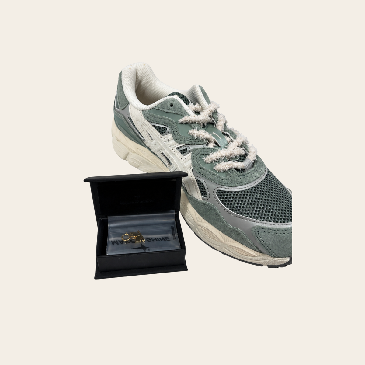 ASICS x Sneakmart x Stan Birch – GEL-NYC « OBI » – Ivy / Smoke Grey – Pointure 39