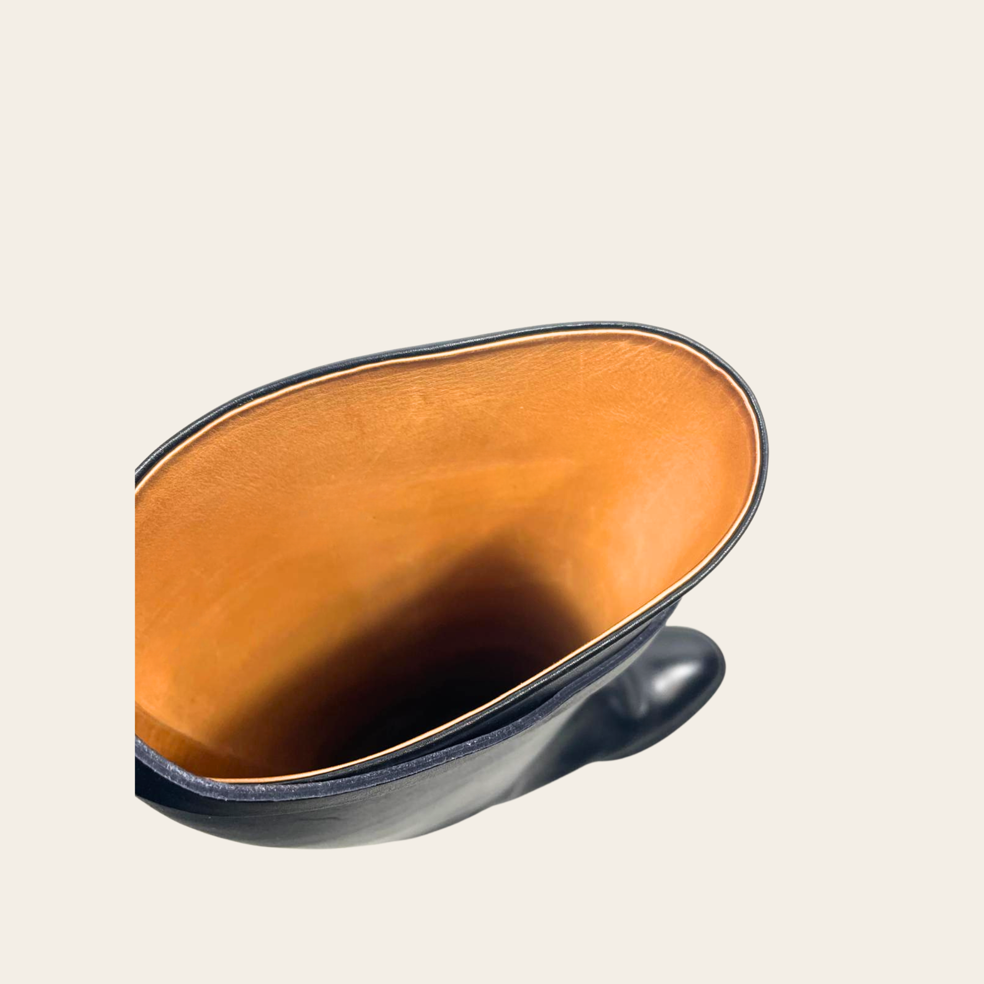 HERMÈS – Bottes Jumping Noir, 39.5